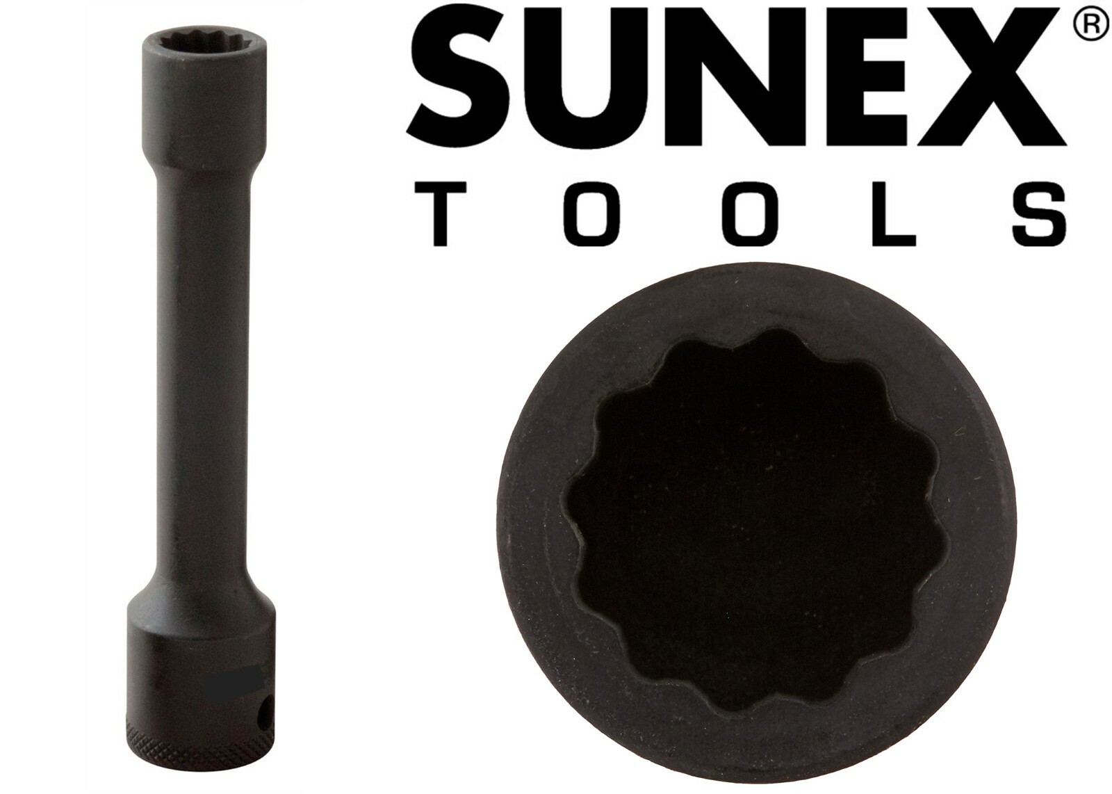 Sunex 216ZB 1/2″ Drive 12 Point 1/2″ Head Bolt Socket New Free Shipping USA