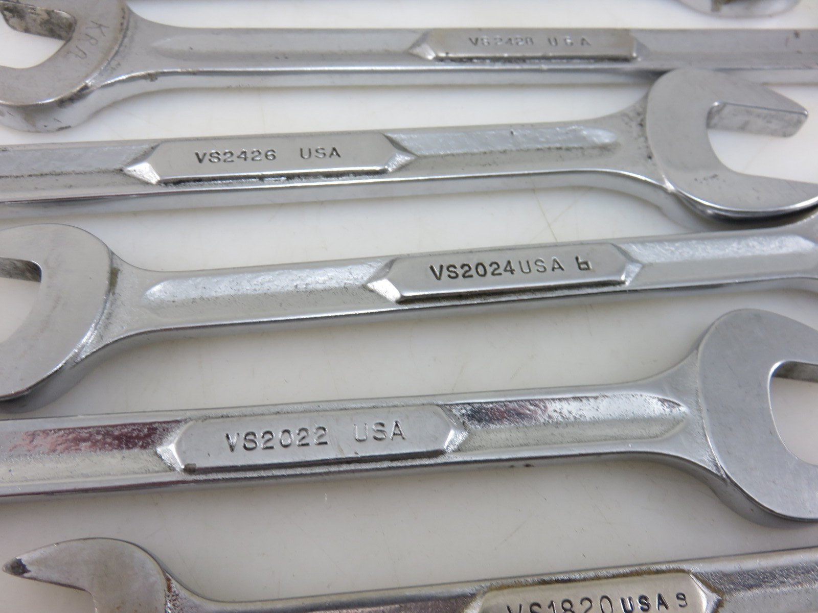 Snap-On VS Series Open End Wrench Set 11pc 1/4″-15/16″ Vintage