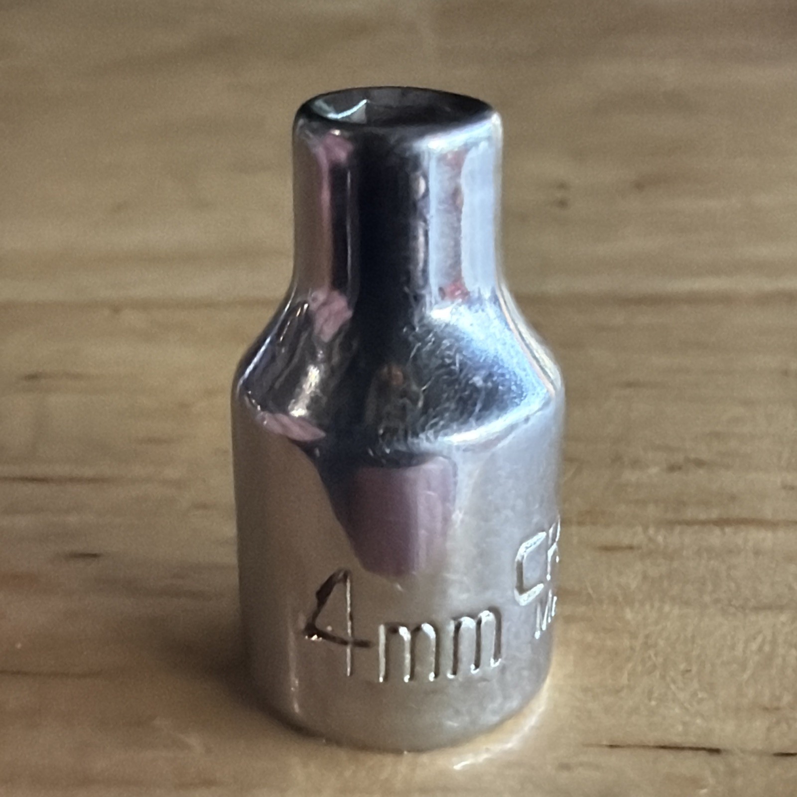 Craftsman 4mm Shallow Socket 1/4″ Drive 6 Point EE Series 43505 Made in USA USA
