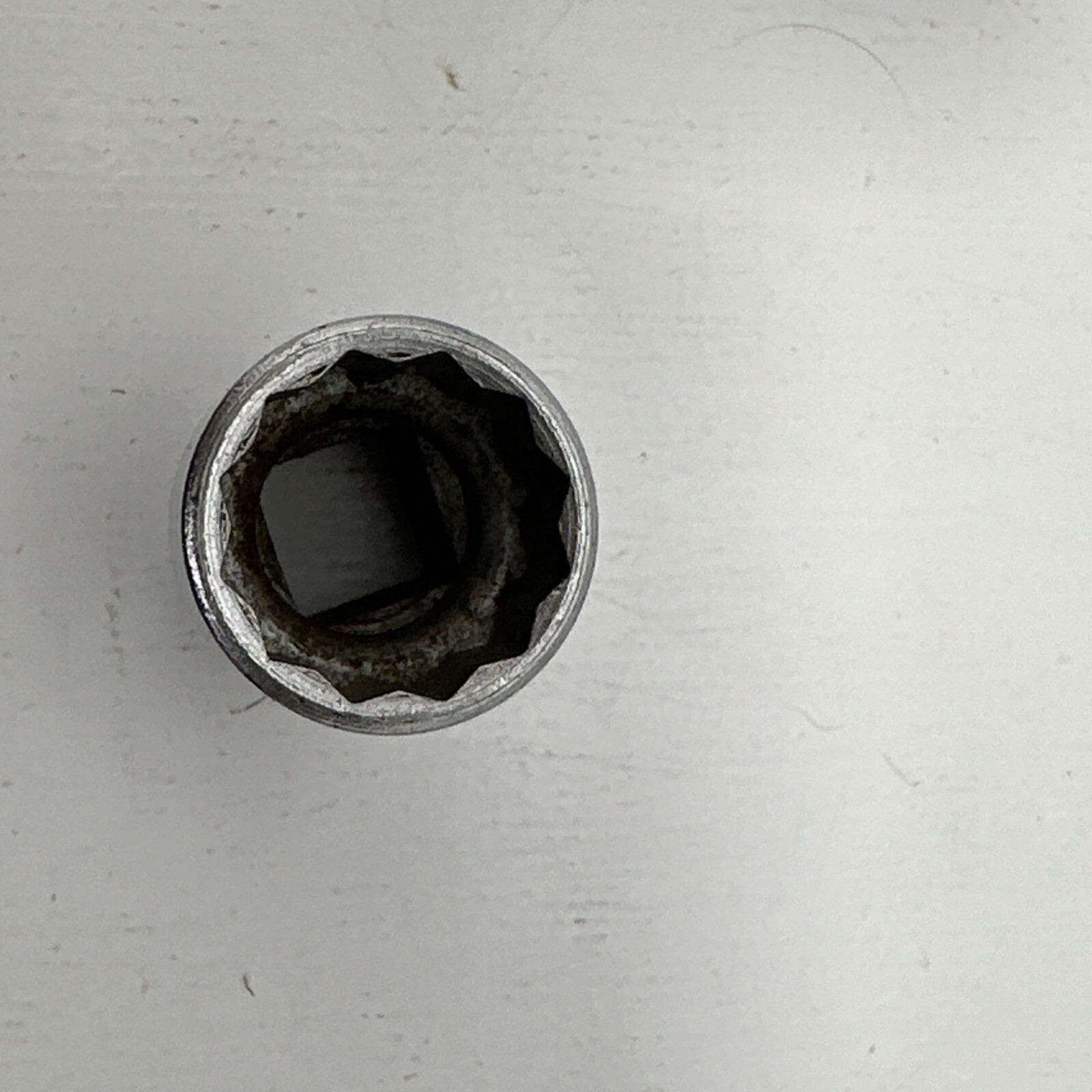 Vintage Snap On F201 5/8” Shallow Socket 3/8” Drive 12 Point USA