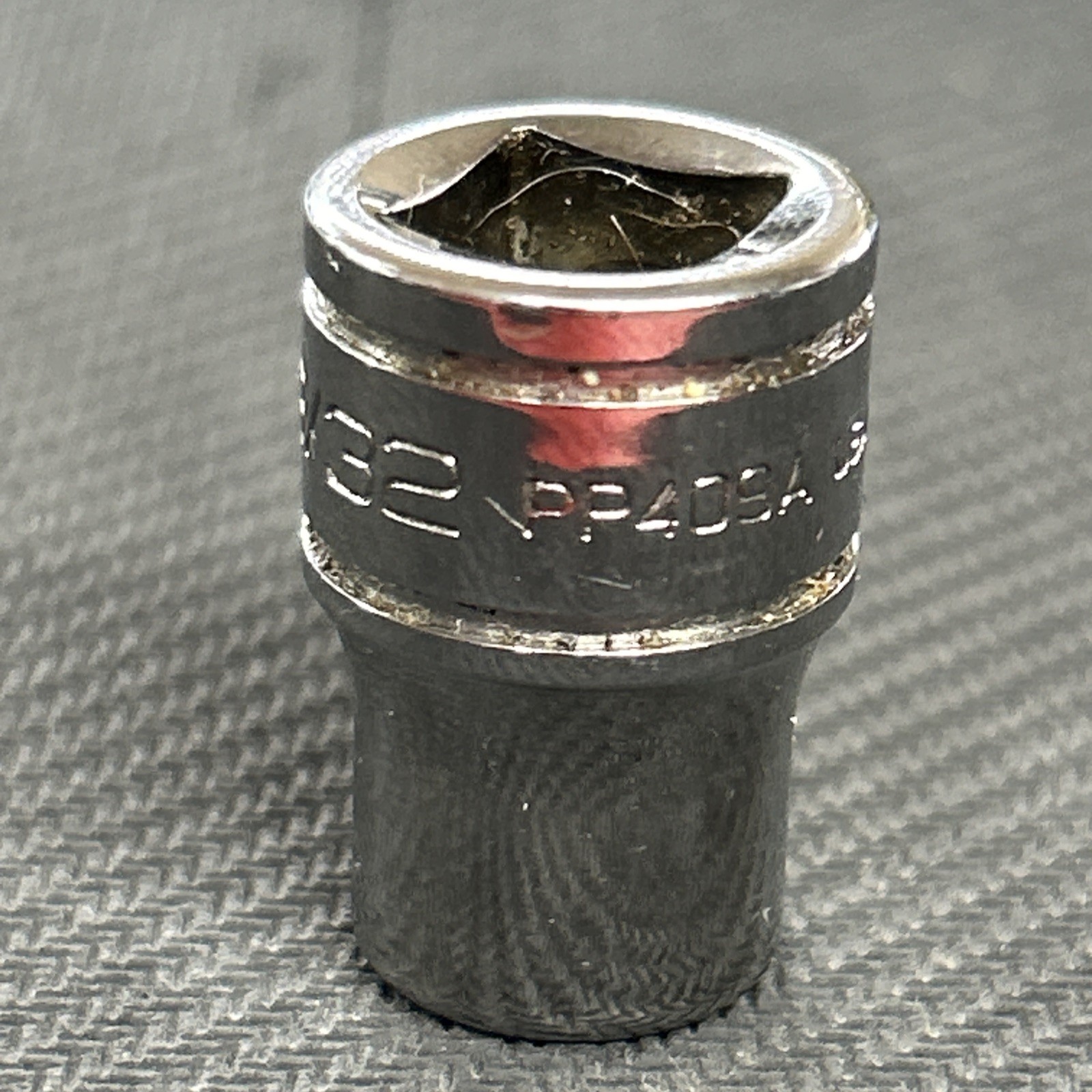 Snap On 3/8″ Drive 9/32″ SAE Chrome Internal Pipe Plug Socket PP409A