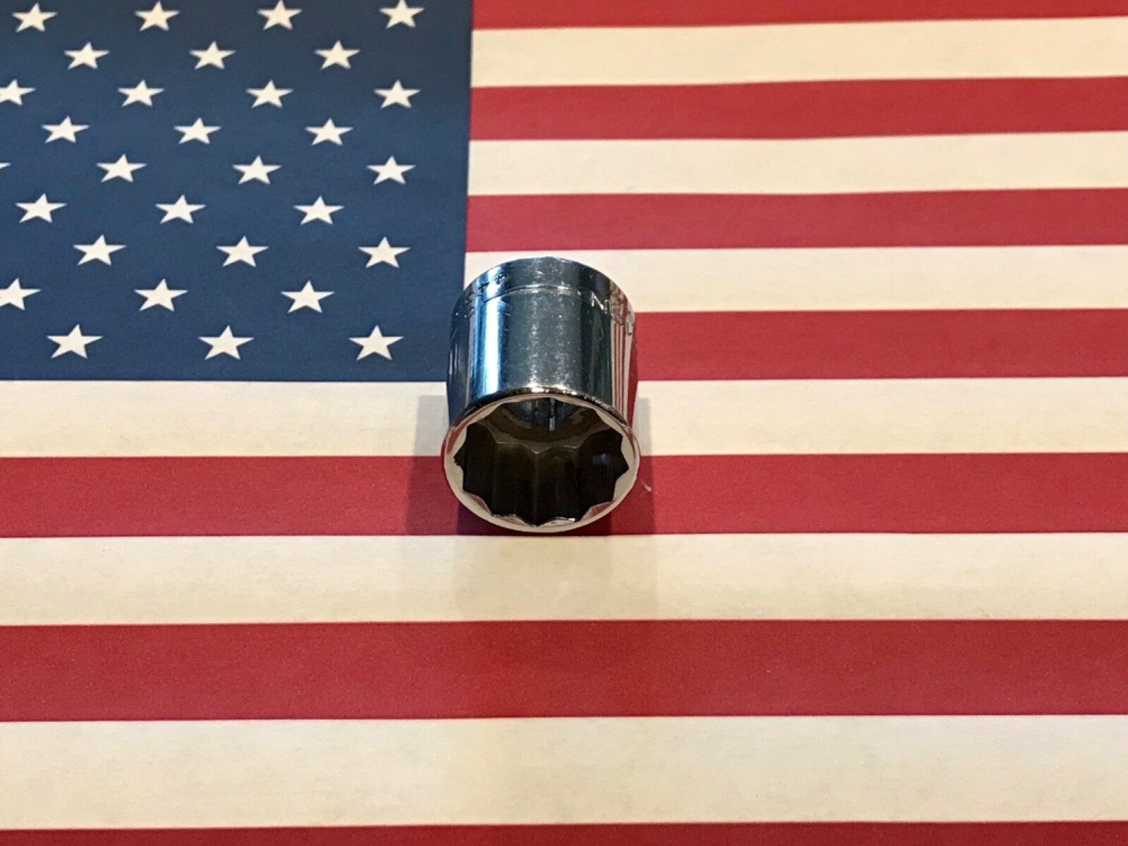 Vintage Craftsman SAE 11/16” Socket, -G-, 3/8 Drive, 12pt  44336 – USA 🇺🇸