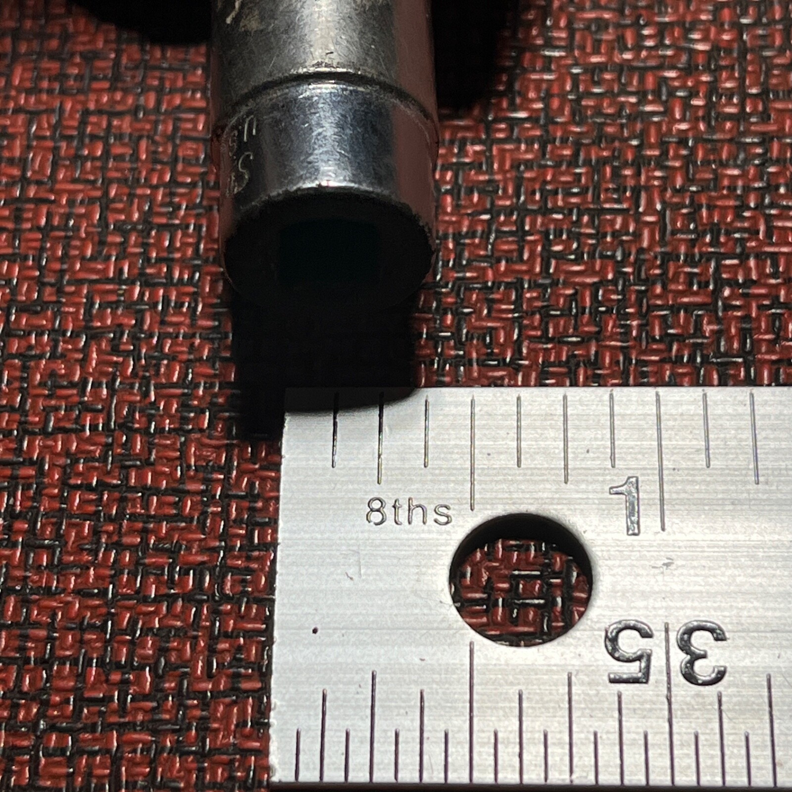 Snap On Tools STM14 7/16″ SAE Flank Drive Deep Socket 1/4″ Drive 6 point USA