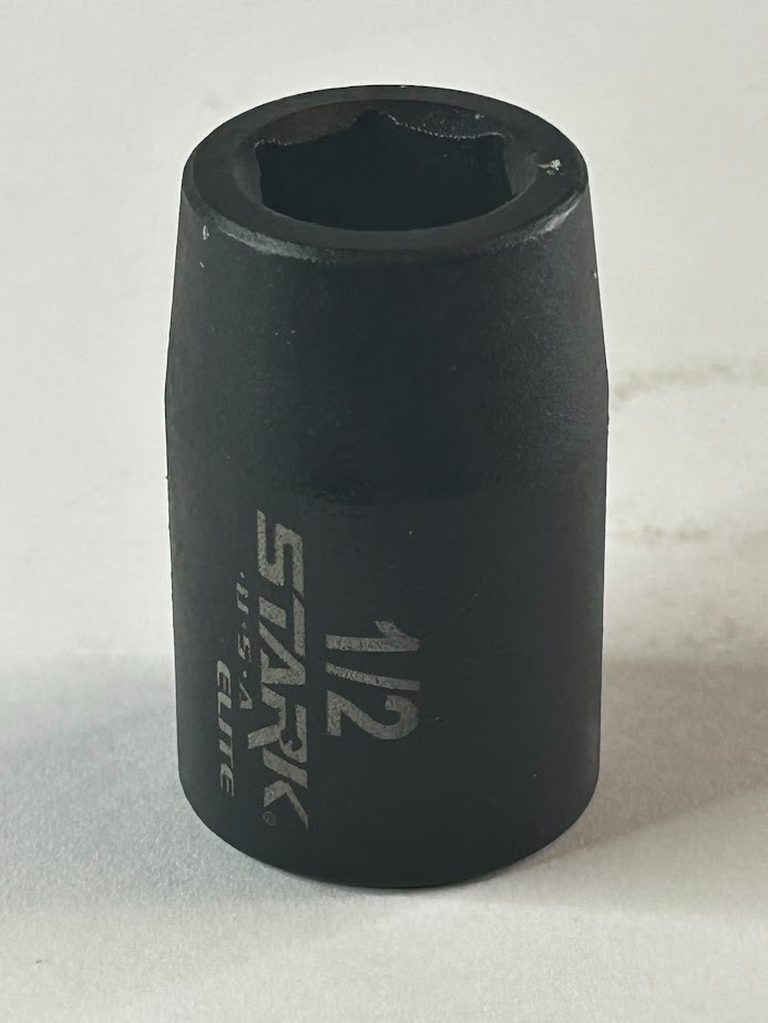 STARK 1/2″ x 1/2″ Impact Socket – 6 Point – Free USA Shipping
