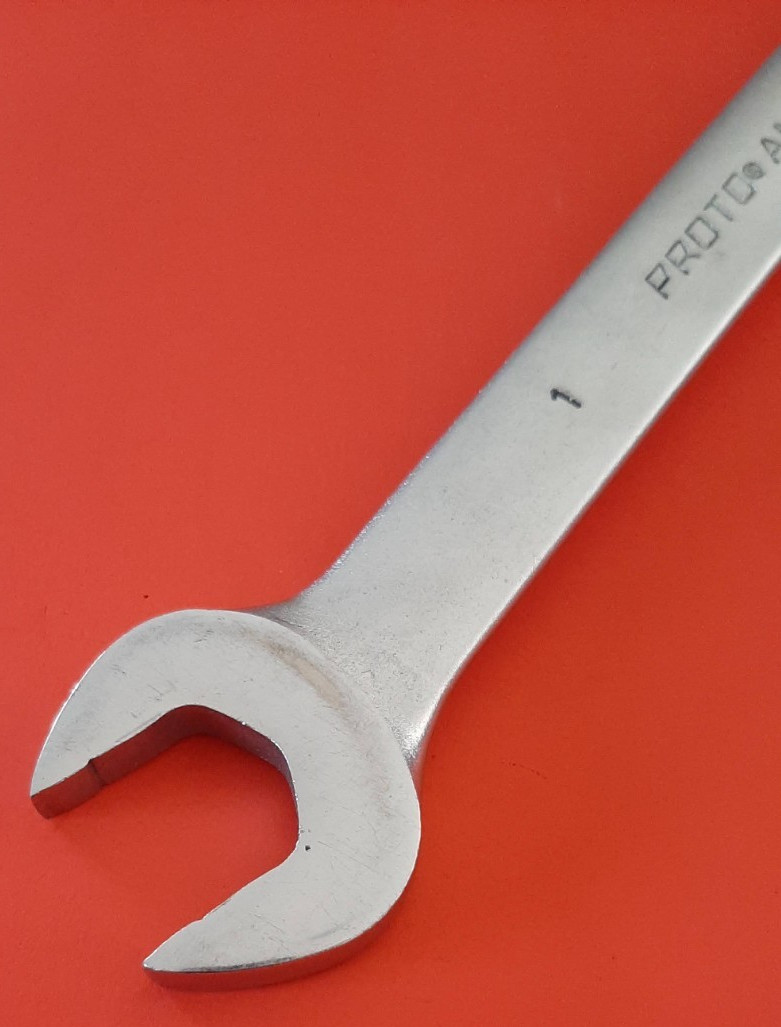 Proto 1232ASD 1″ 12Pt Point Combination Wrench Anti-Slip Design Satin