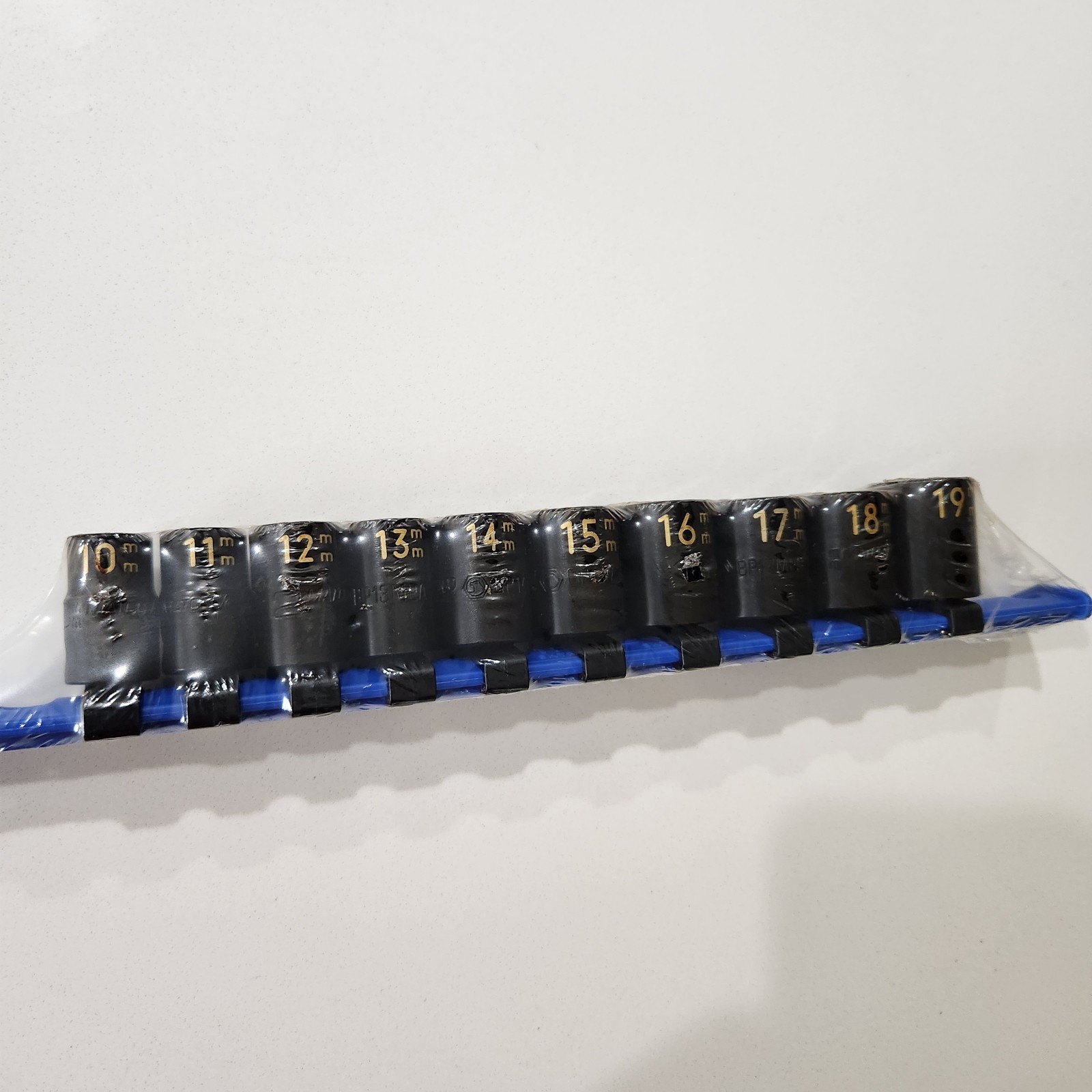 Matco 10pc 3/8″ Drive Metric Impact Socket 12 point Set 10mm – 19mm SBPM102TA
