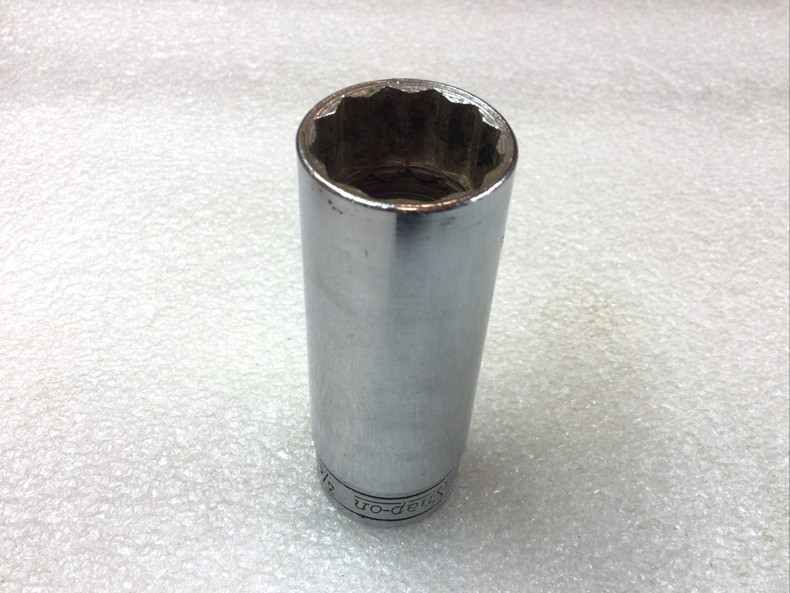 Snap On#SF241 – 3/4”, SAE, 12pt, 3/8″ Dr., Chrome, Deep Socket-USA-Nice-