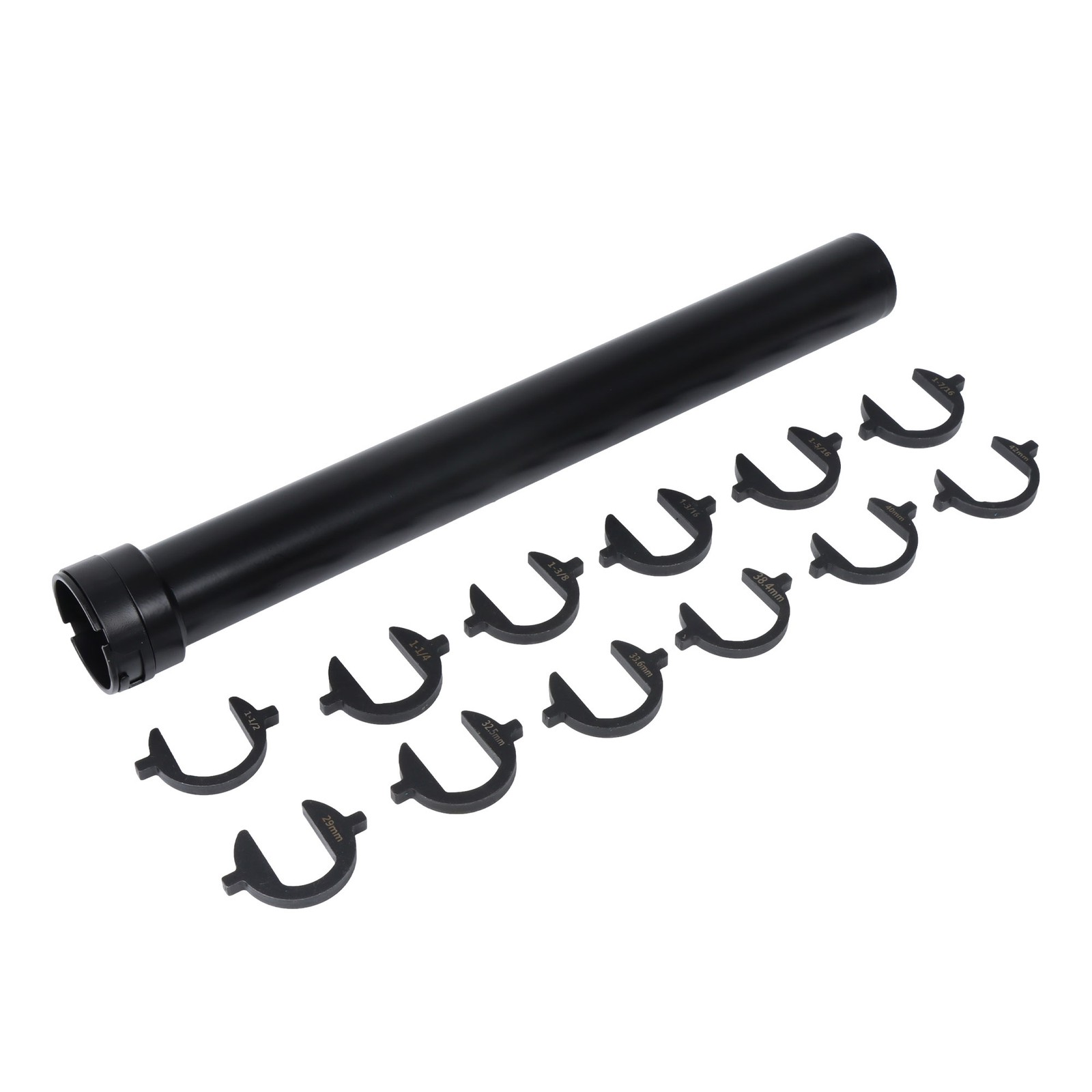 13pc Inner Tie Rod Removal Installation Tool Set with 12 SAE & Metric Adaptors