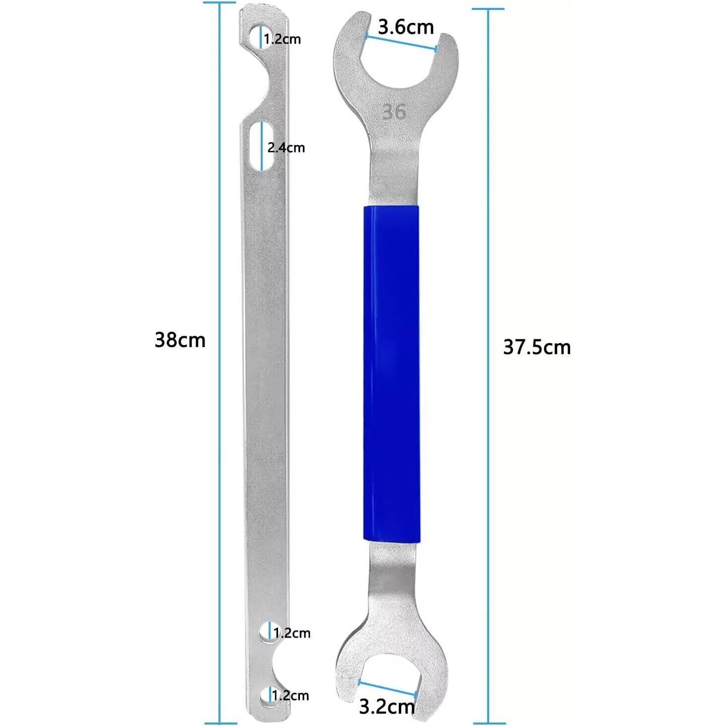 Fan Clutch Wrench Set 32mm & 36mm Wrenches Fan Clutch Removal Tool For BMW Ford