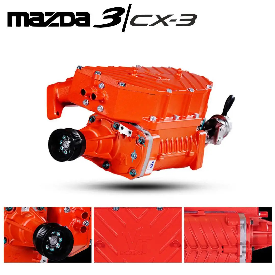 Mazda3 2.5 Twin Screw Supercharger Kit 2019-2023 Model Year