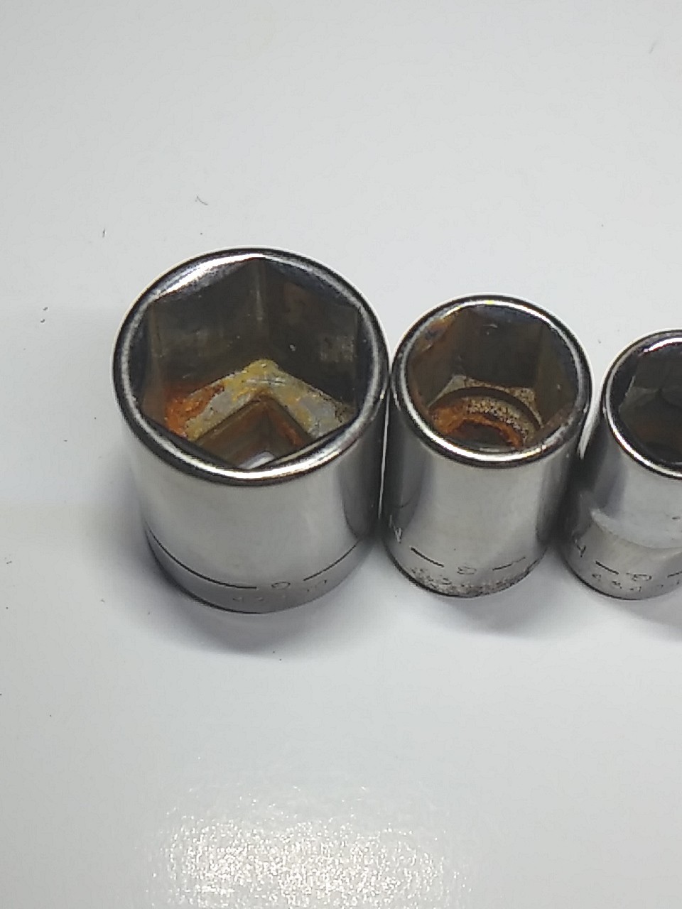 Craftsman 6pc 1/4″ Drive-G Series-Shallow SAE 6pt Socket Set Made In USA