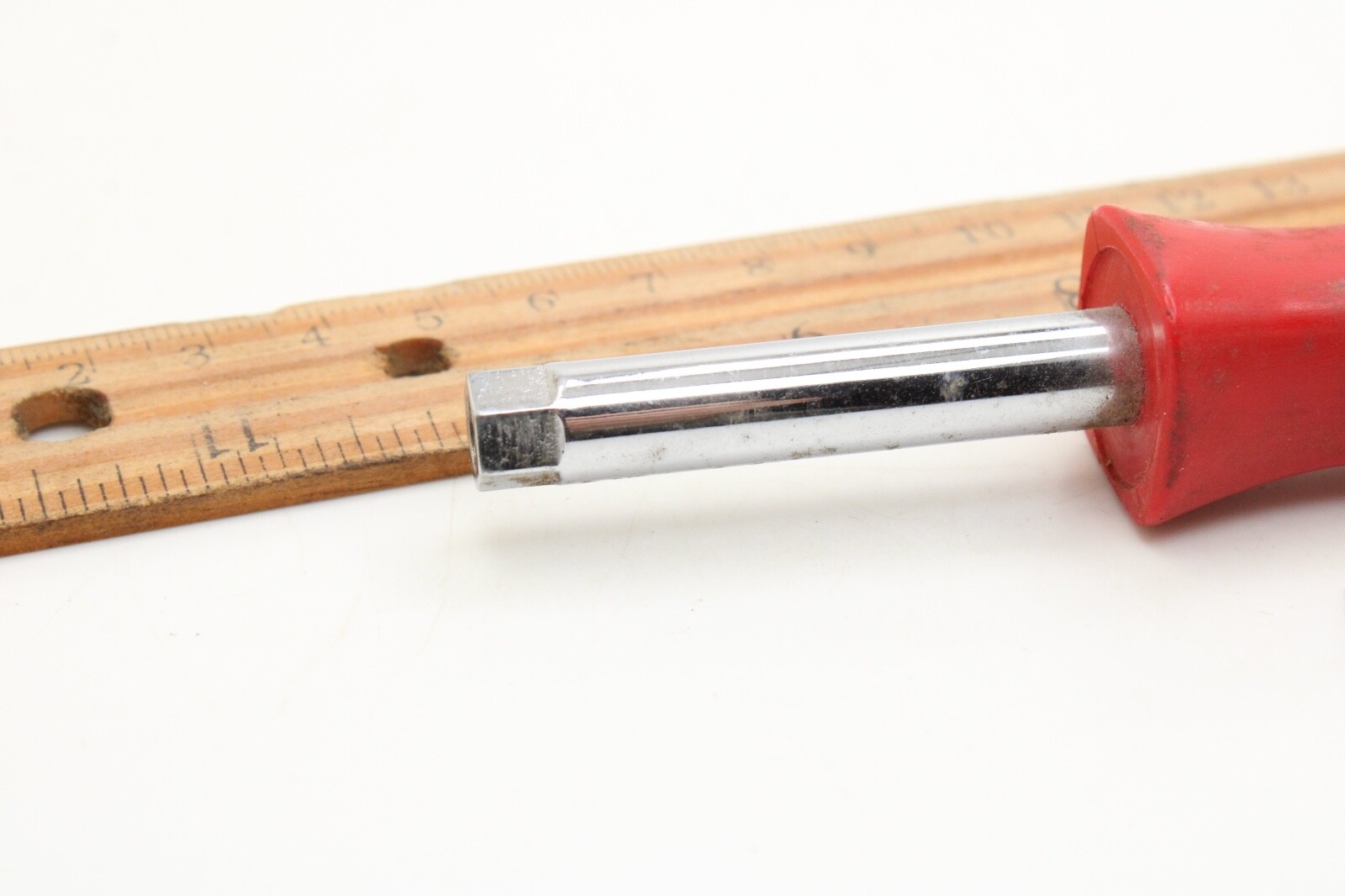 Mac Tools S213 5/16″ Inverted 6 Point Nut Driver Door Trim Red Handle USA