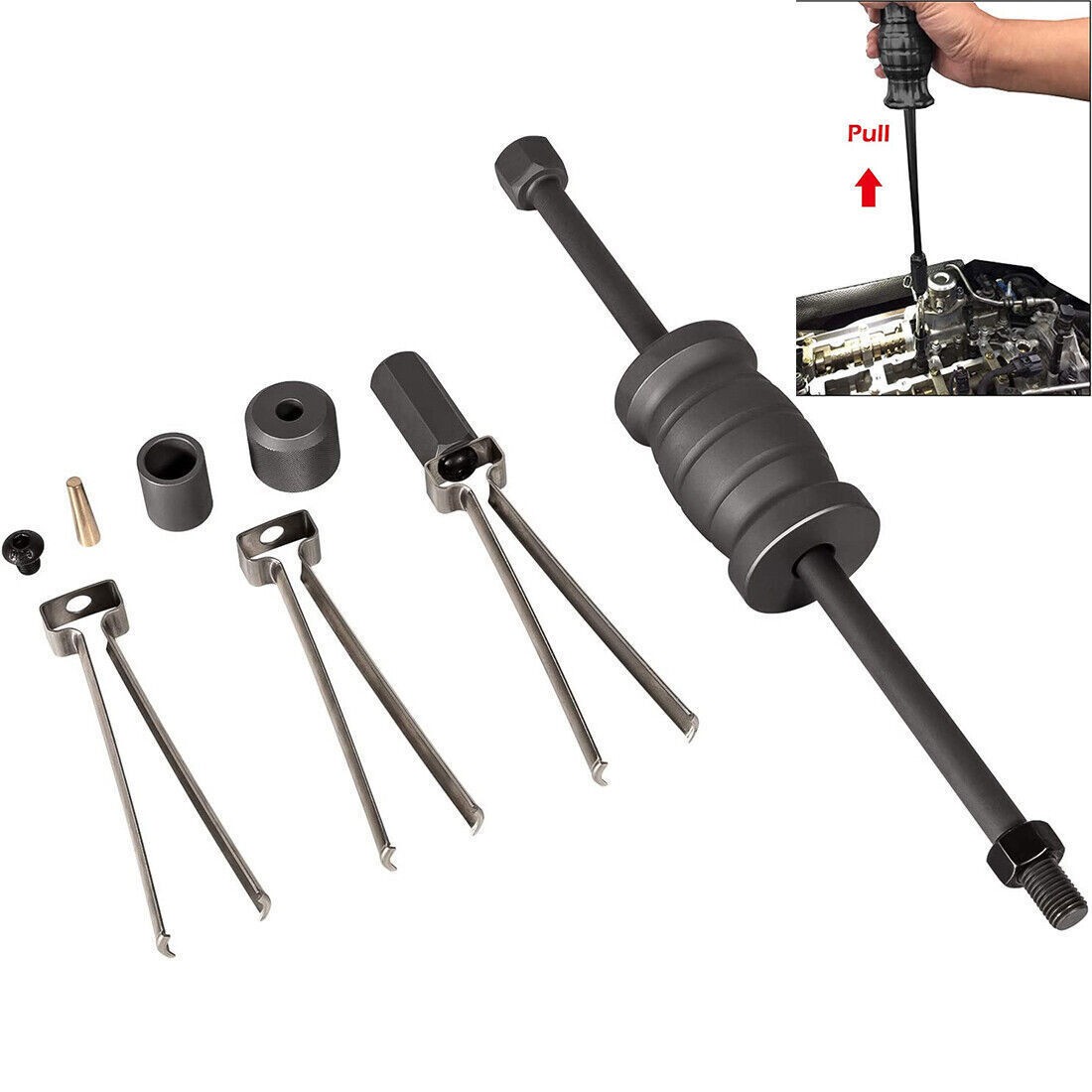 310206 Fuel Injector Puller Remover Tool 9997410 For Ford Volvo Duratec EcoBoost