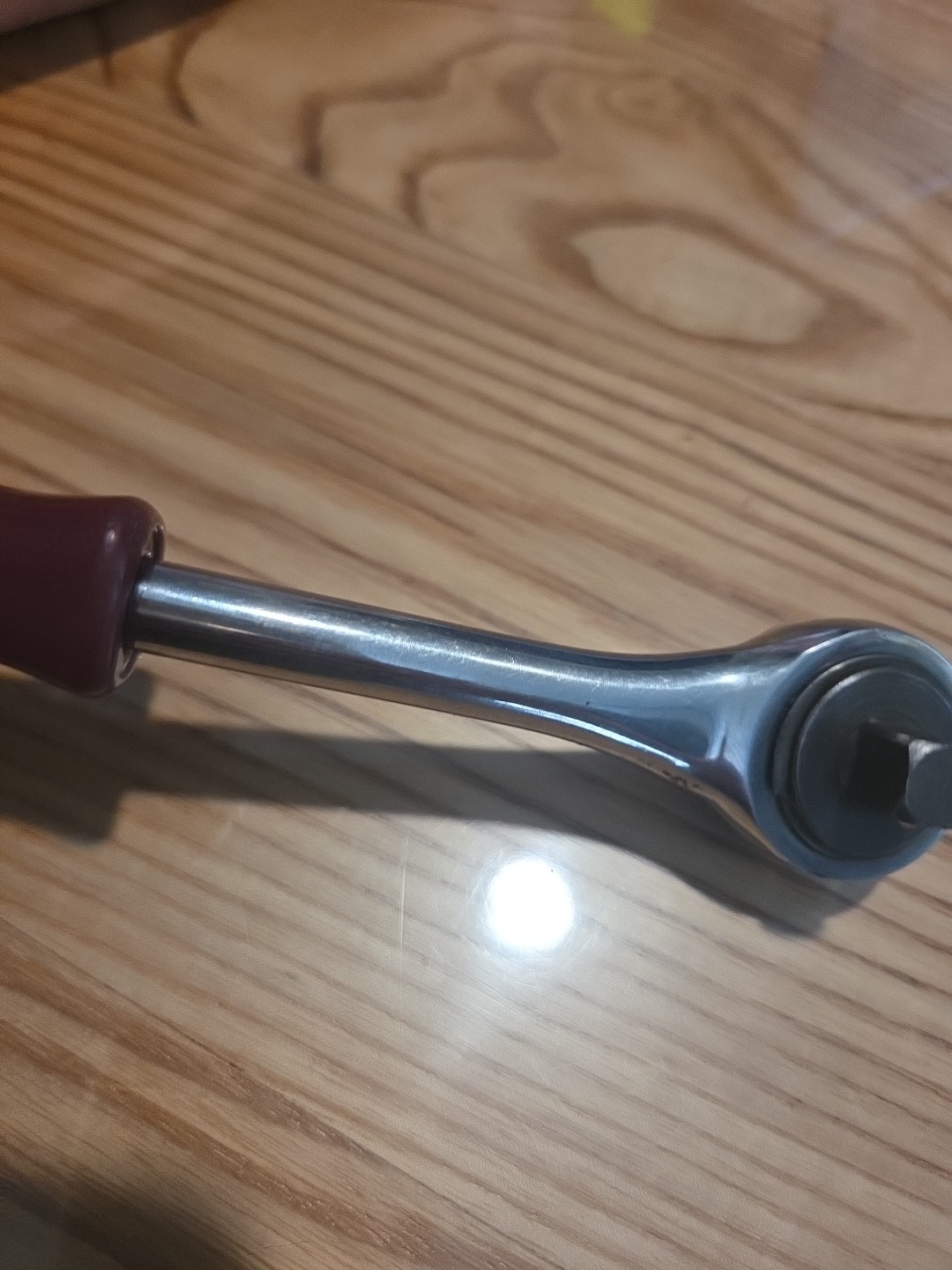 RARE Matco Vintage 3/8″ Drive Maroon Burgandy Hard Handle Ratchet Sockets