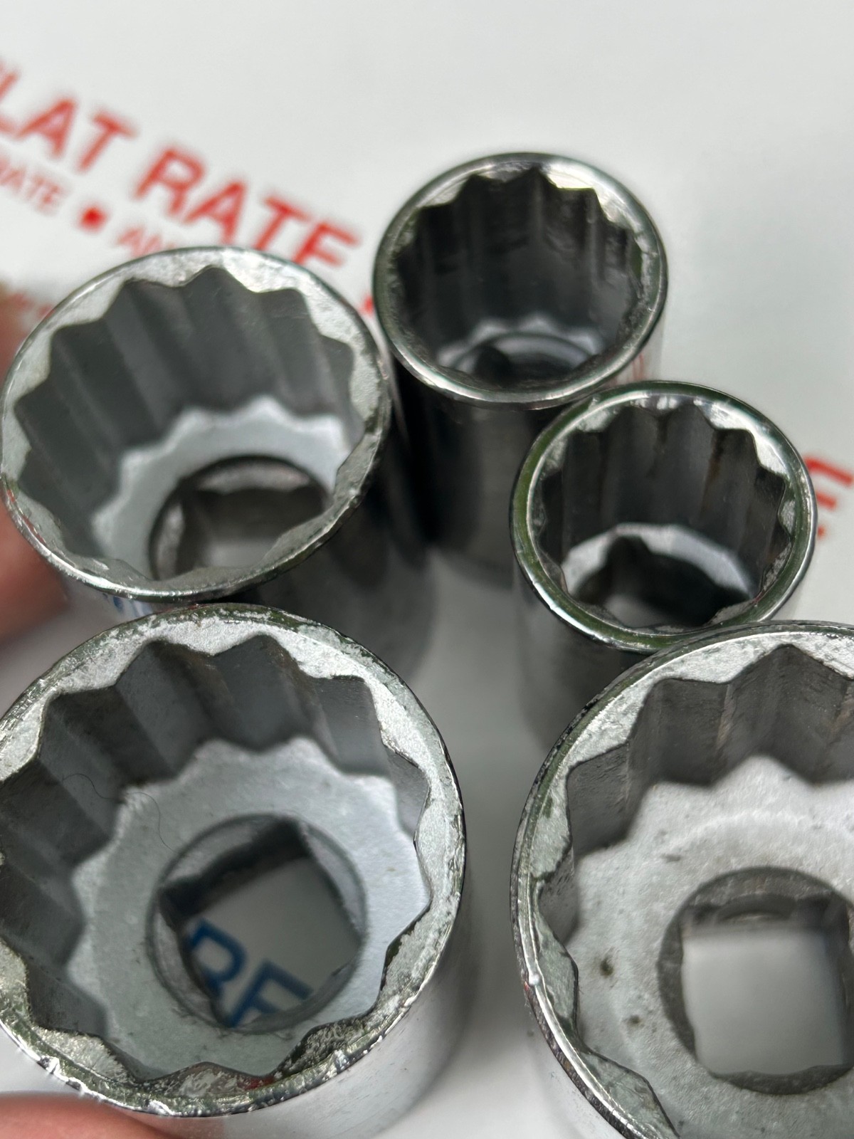 CRAFTSMAN 32mm G 44245 & 8 Metric Sockets & 1660-3 PROTO 1/2” Ratchet-$10 Start!