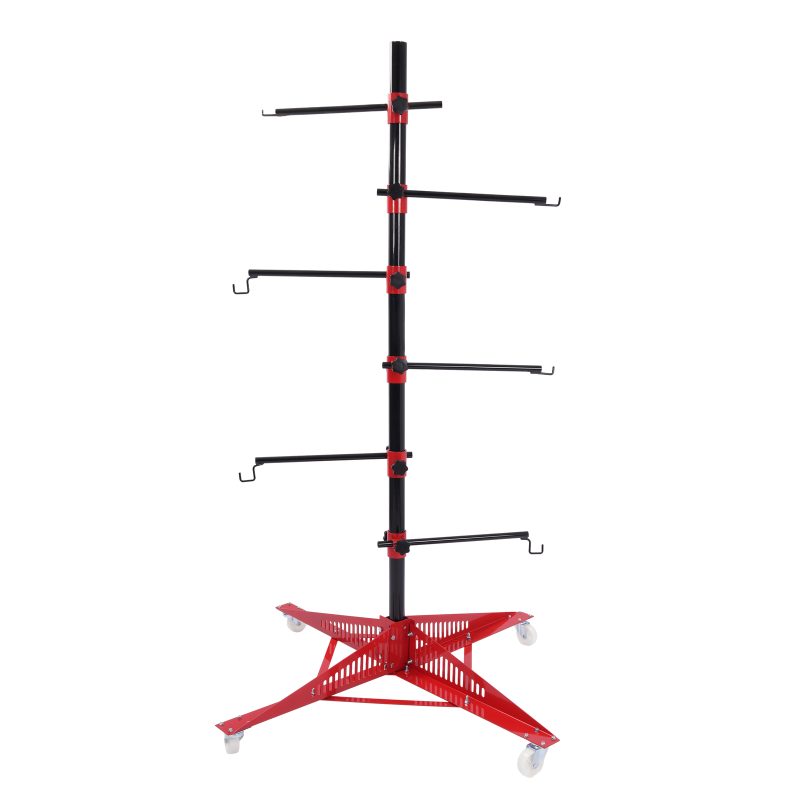 Auto Body Door Fender Panel Holder Tree Center Post Hang Paint Stand Adjustable