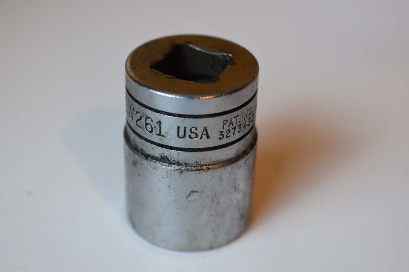 Snap On Tool SW261 13/16″ SAE Flank Drive Shallow Socket 1/2″ Drive 12 Point USA