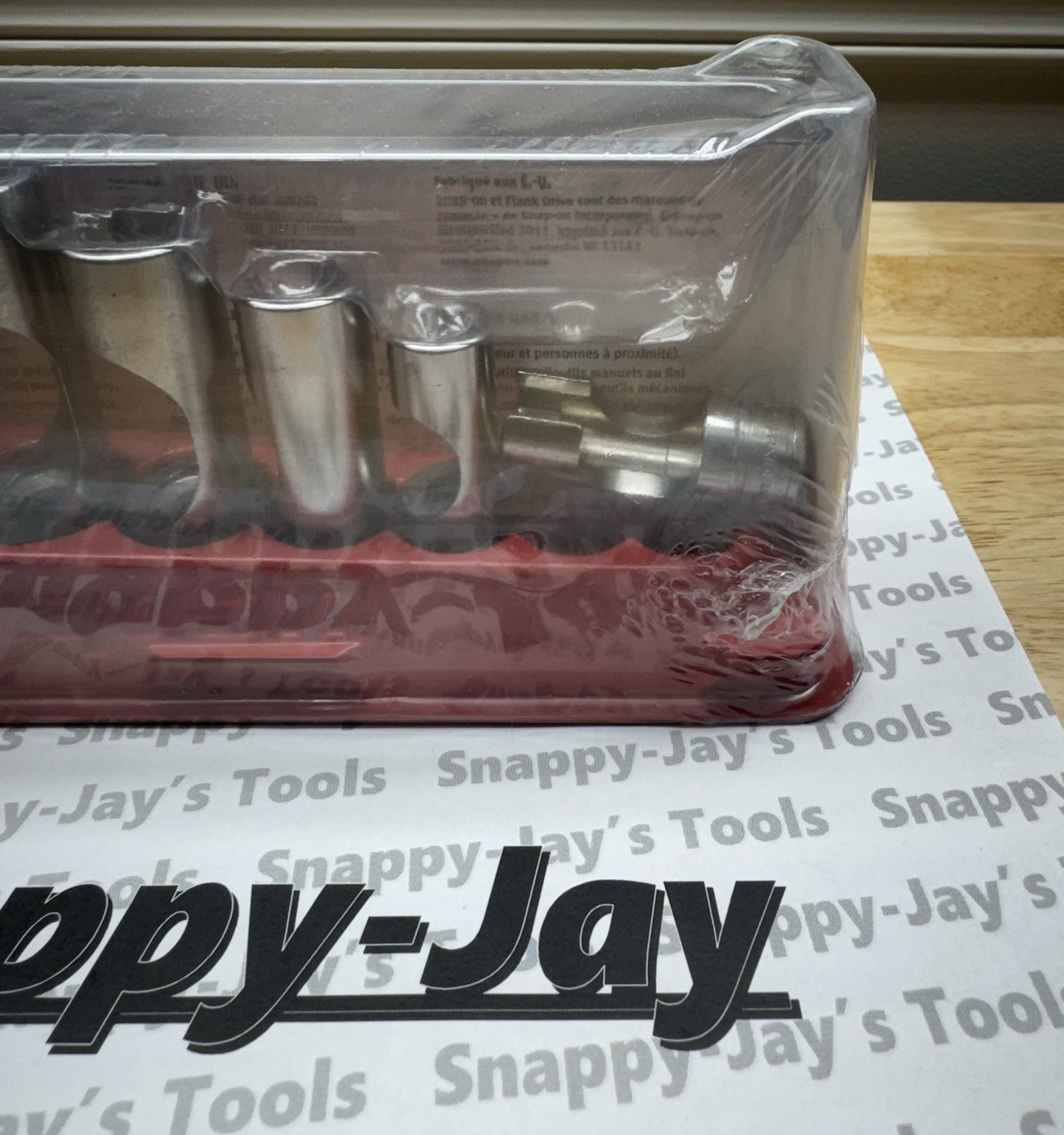 Snap-on Tools USA NEW 7pc 3/8″ Drive SAE Deep 6pt Flare Nut Socket Set 207FRX