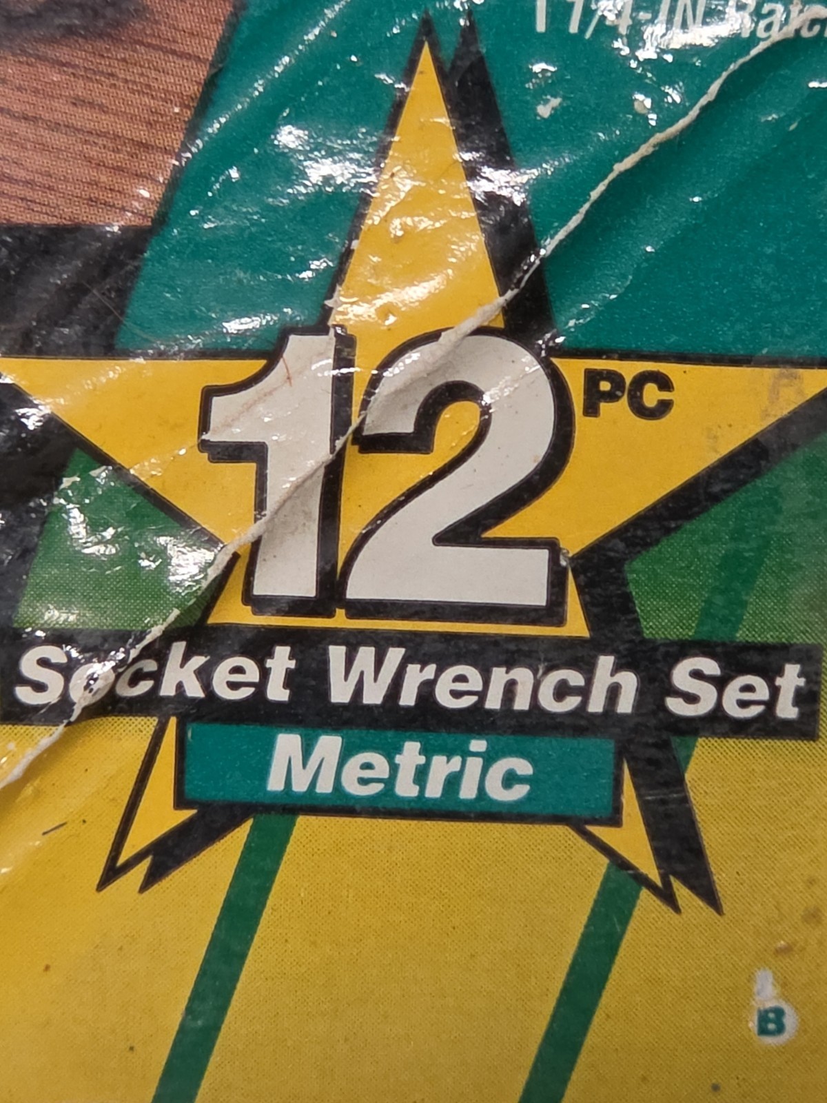 Craftsman 12pc Metric 1/4″ Dr. Deep Socket Ratchet Set 34782 USA Rare! Complete