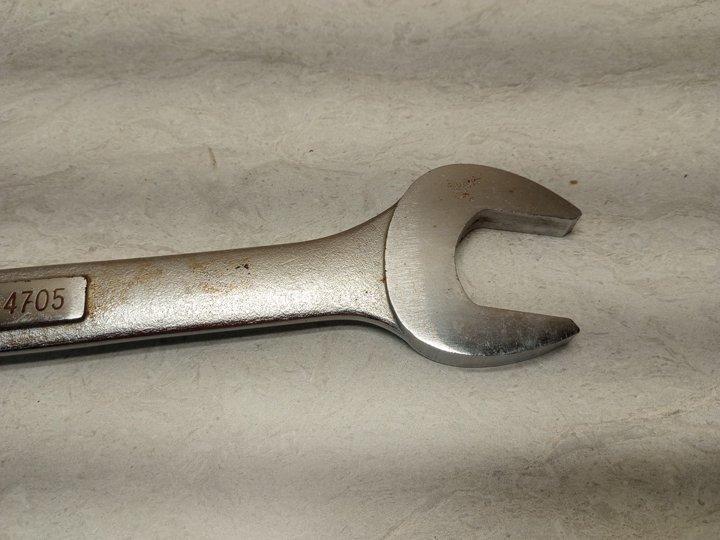 CRAFTSMAN STD 12 point COMBINATION WRENCH 1″ -VV- 44705 FORGED IN USA