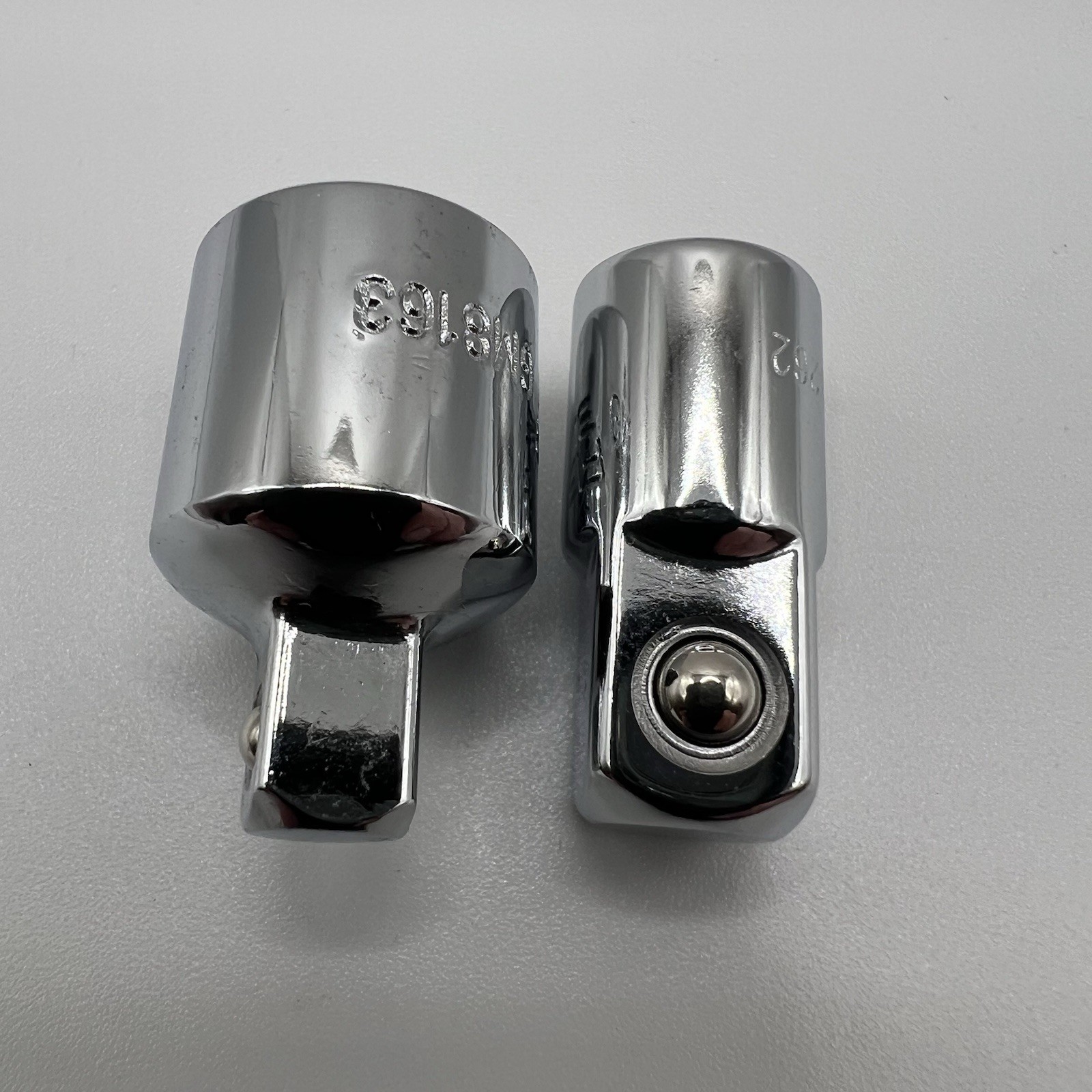 Power Torque 2pc Drive Socket Adapter and Reducer 1/4 to 3/8in. & 3/8 to 1/4in.