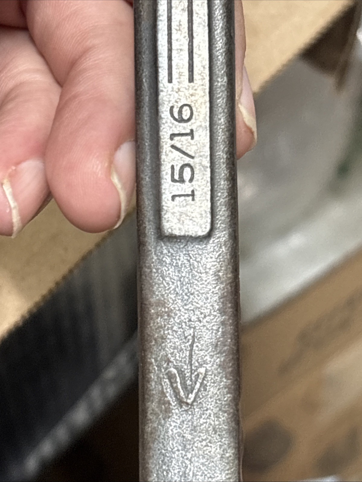 Vtg 5pc 3 Craftsman Large Double Box End Wrench + 2 Others 3/4 To 1-5/16