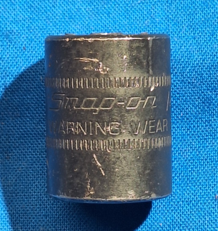 Snap-On IMDFM14 3/8″ drive Metric 14mm shallow 12 point impact socket