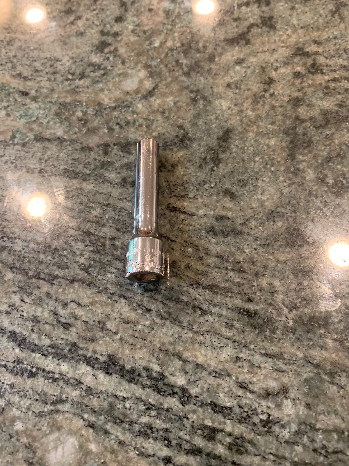 Snap-on stmm5.5 1/4 drive 5.5mm metric deep 6 point chrome socket