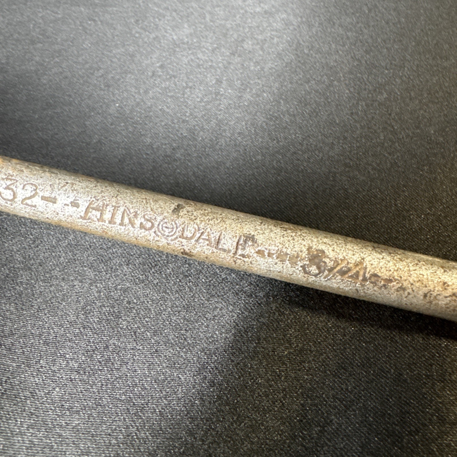 Vintage Hinsdale 3/4”x 25/32″ Offset Box End Wrench 12 Point USA Heavy Duty
