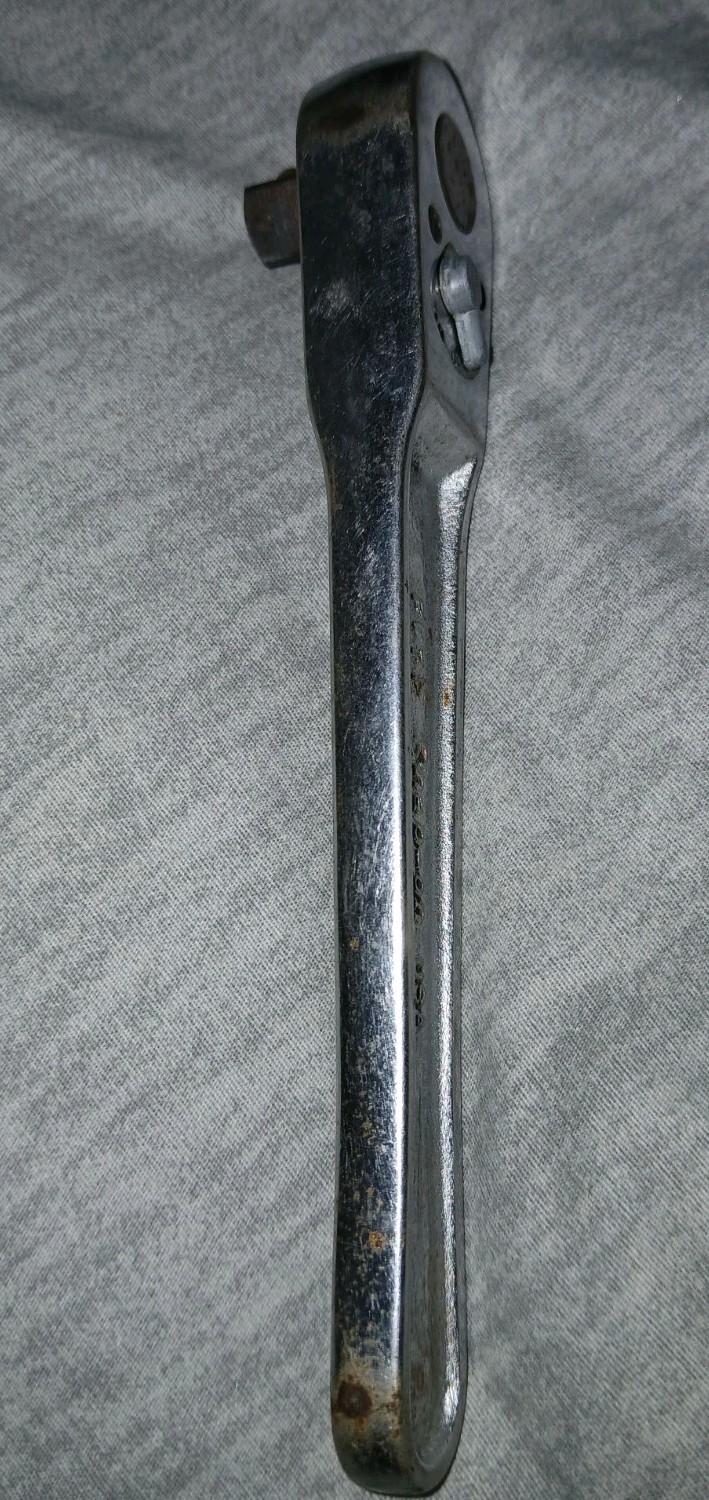 Vintage Snap-On FV71 3/8″ Drive Ratchet 6″ Long Made In USA