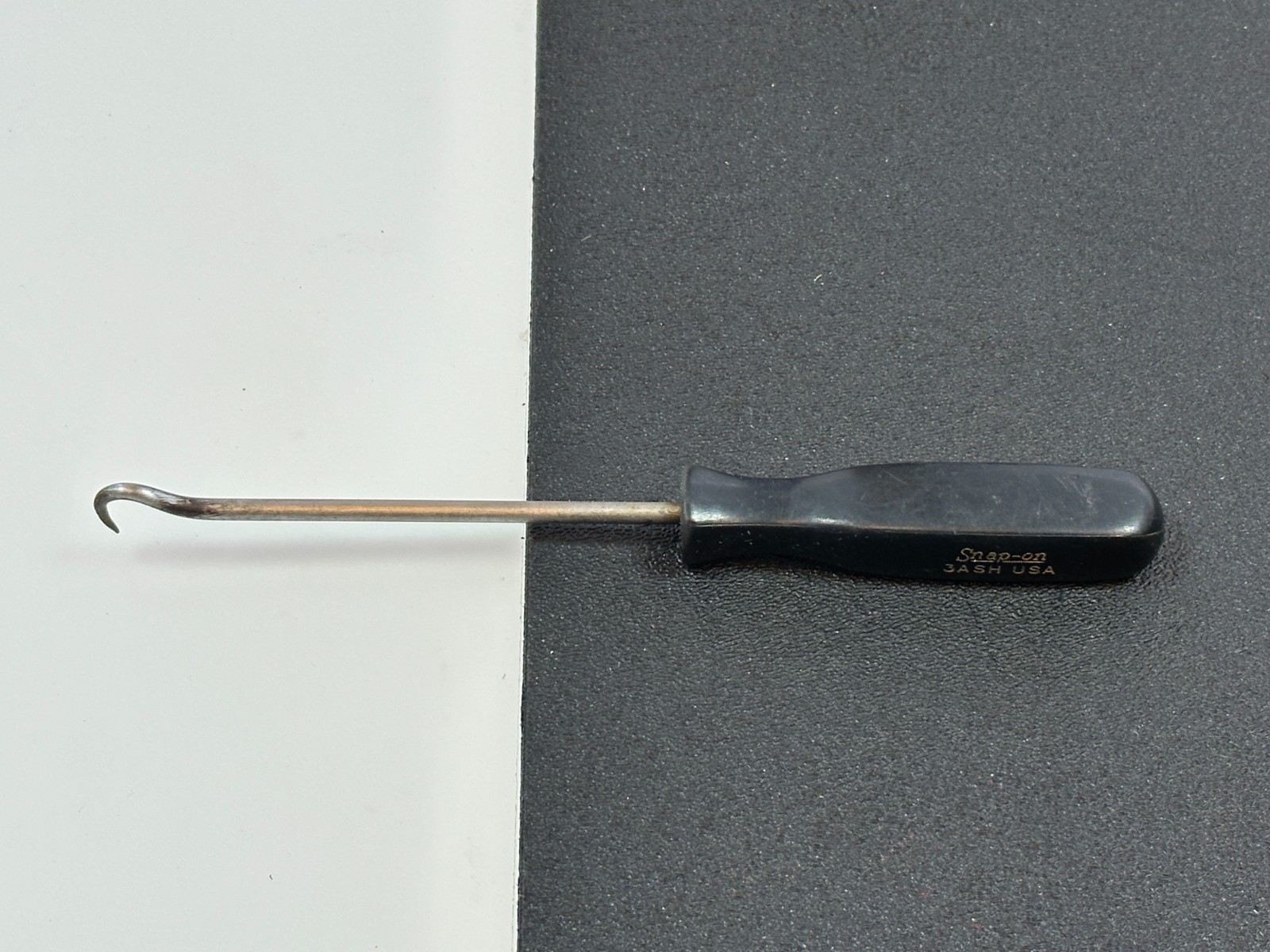Snap On Tools USA 3ASH Black Hard Handle Miniature Hook Pick