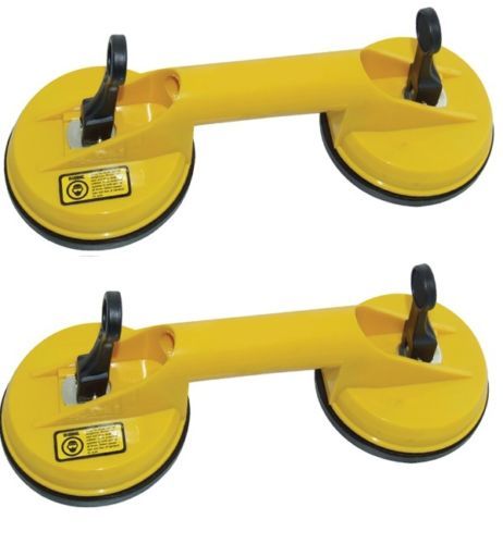 GLASS WINDOW LIFTER X2 DOUBLE 4.5″ DENT REMOVER HEAVY DUTY PULLER SUCTION CUP