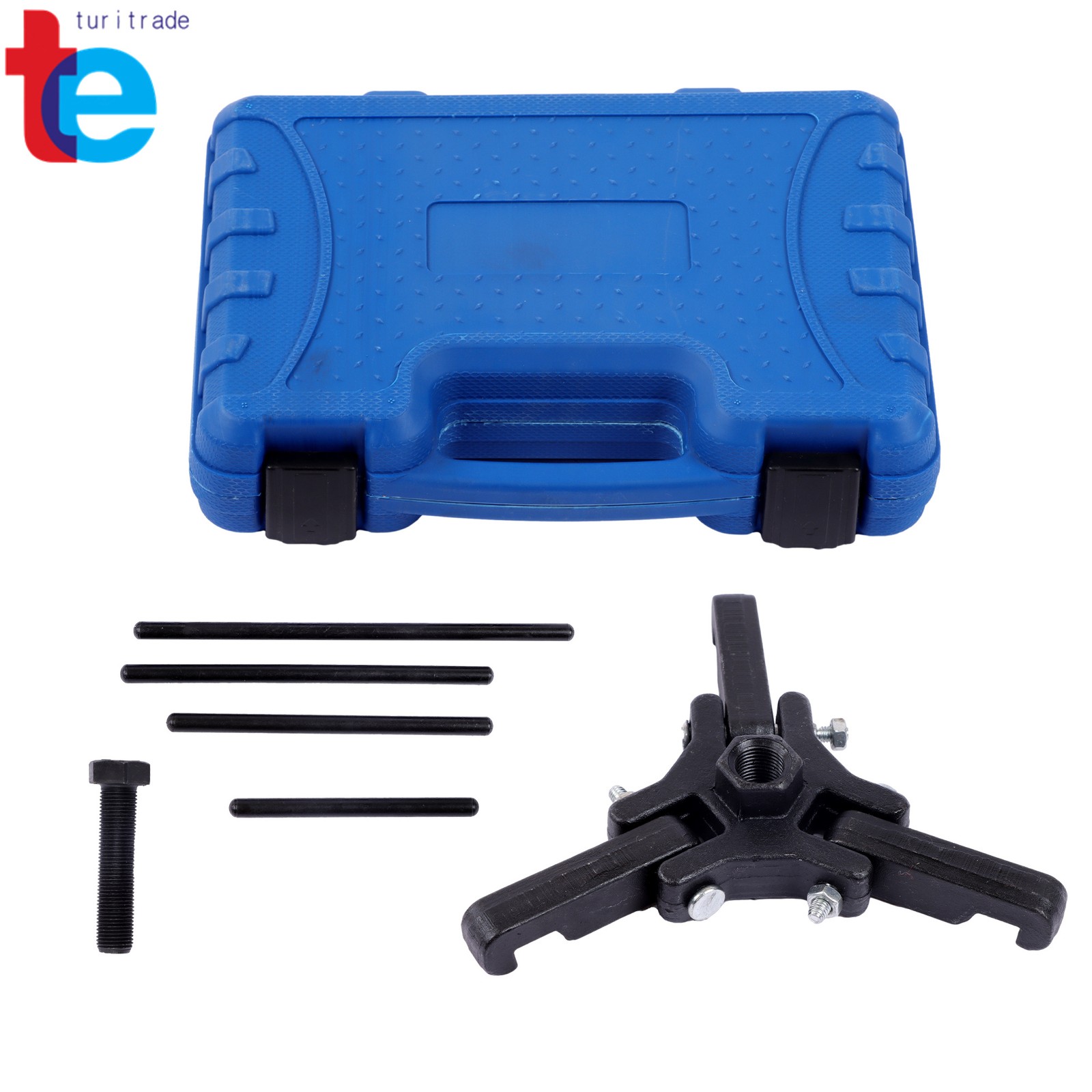 Harmonic Balancer Puller Kit Adjustable 3-Jaw Puller Set for Removing Harmonic