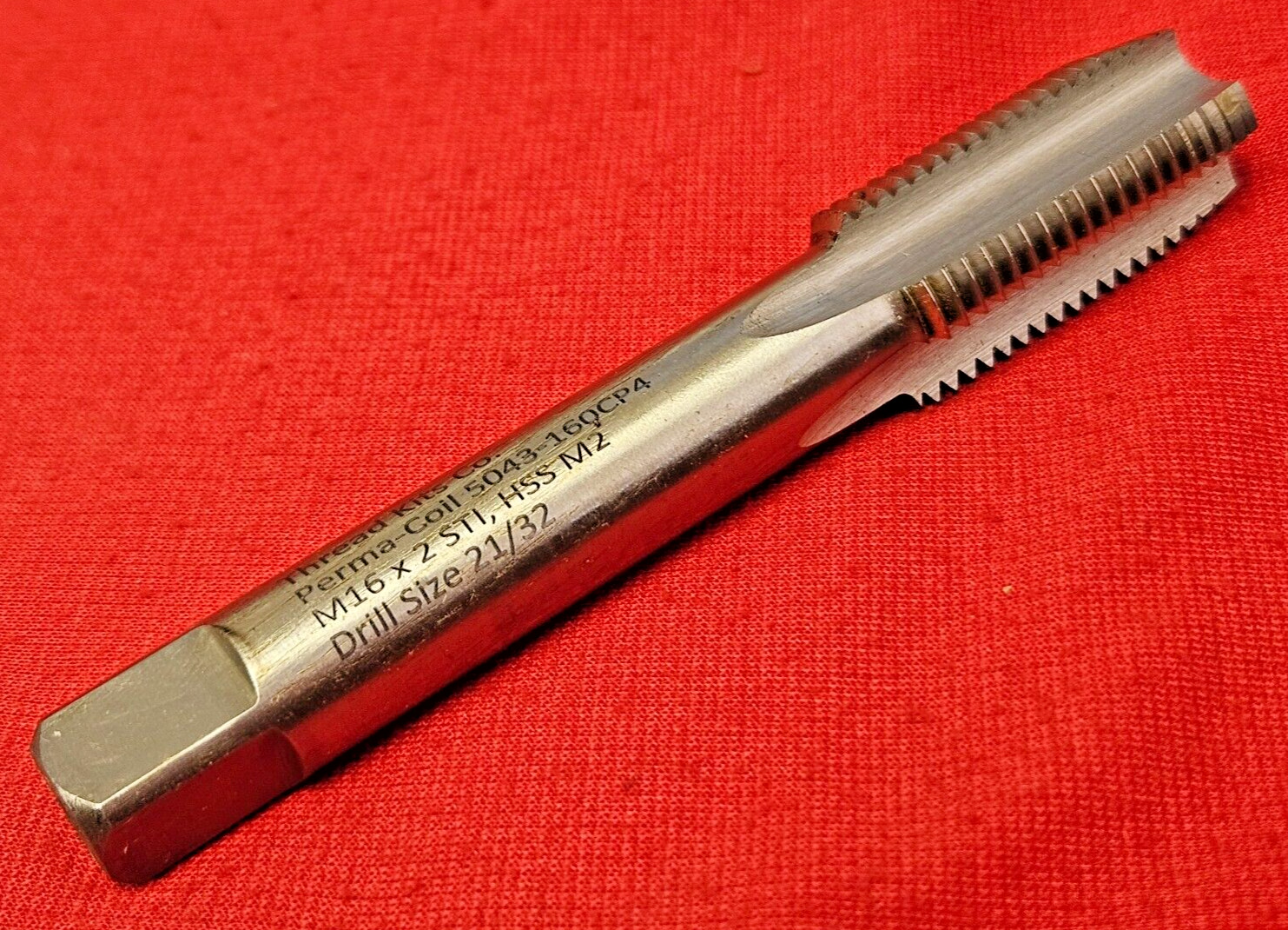 M16 X 2.0 STI Screw Thread Repair Insert Tap Perma-Coil 5043-160CP4 Fits Heli