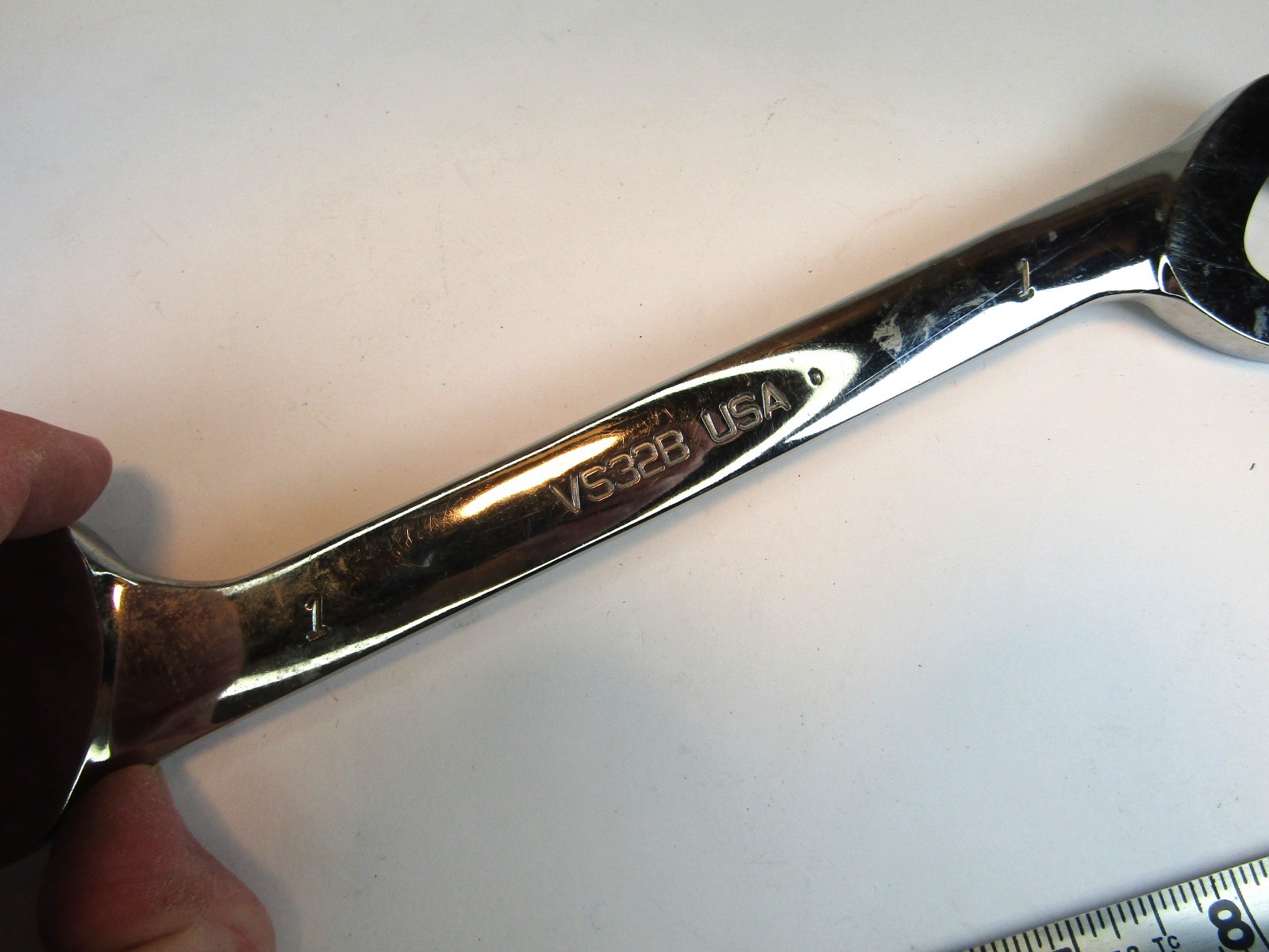 Snap On Tools 1″ VS32B Four Way Open End Engle Head Wrench
