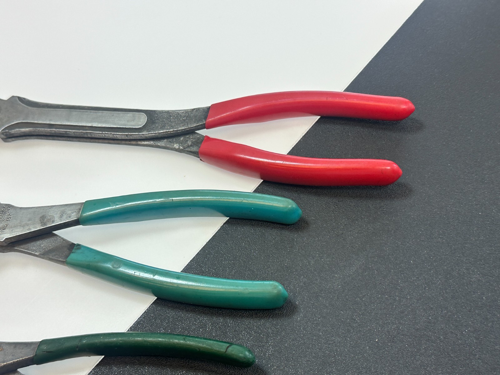 3pc Channellock 357 End Cutter Nippers, MAC 11” Long Reach & Diamond/SK Cutter