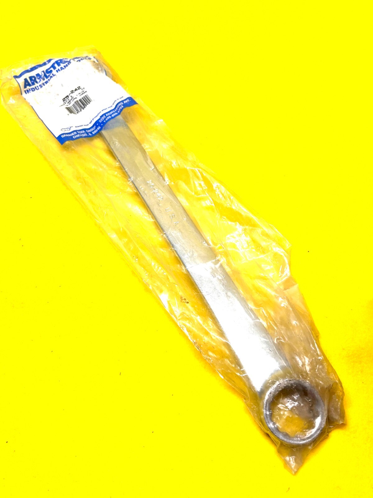 ARMSTRONG TOOLS 1-5/16″ USA 12-POINT LONG CHROME COMBINATION WRENCH 25-242 NEW