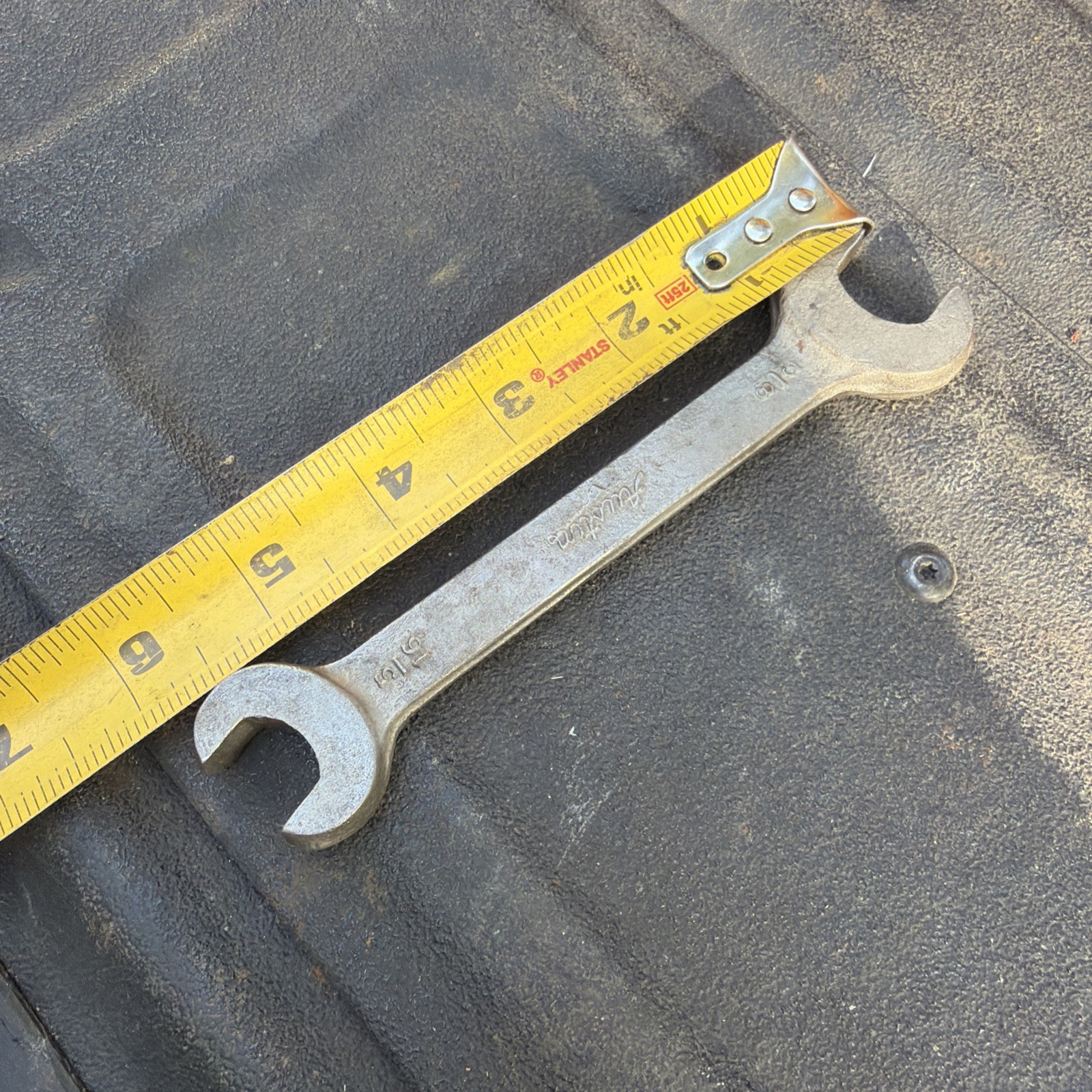 Austin Spanner Wrench Tool Vintage Classic Car Auto Engineer 5/16 3/8 Roll Kit