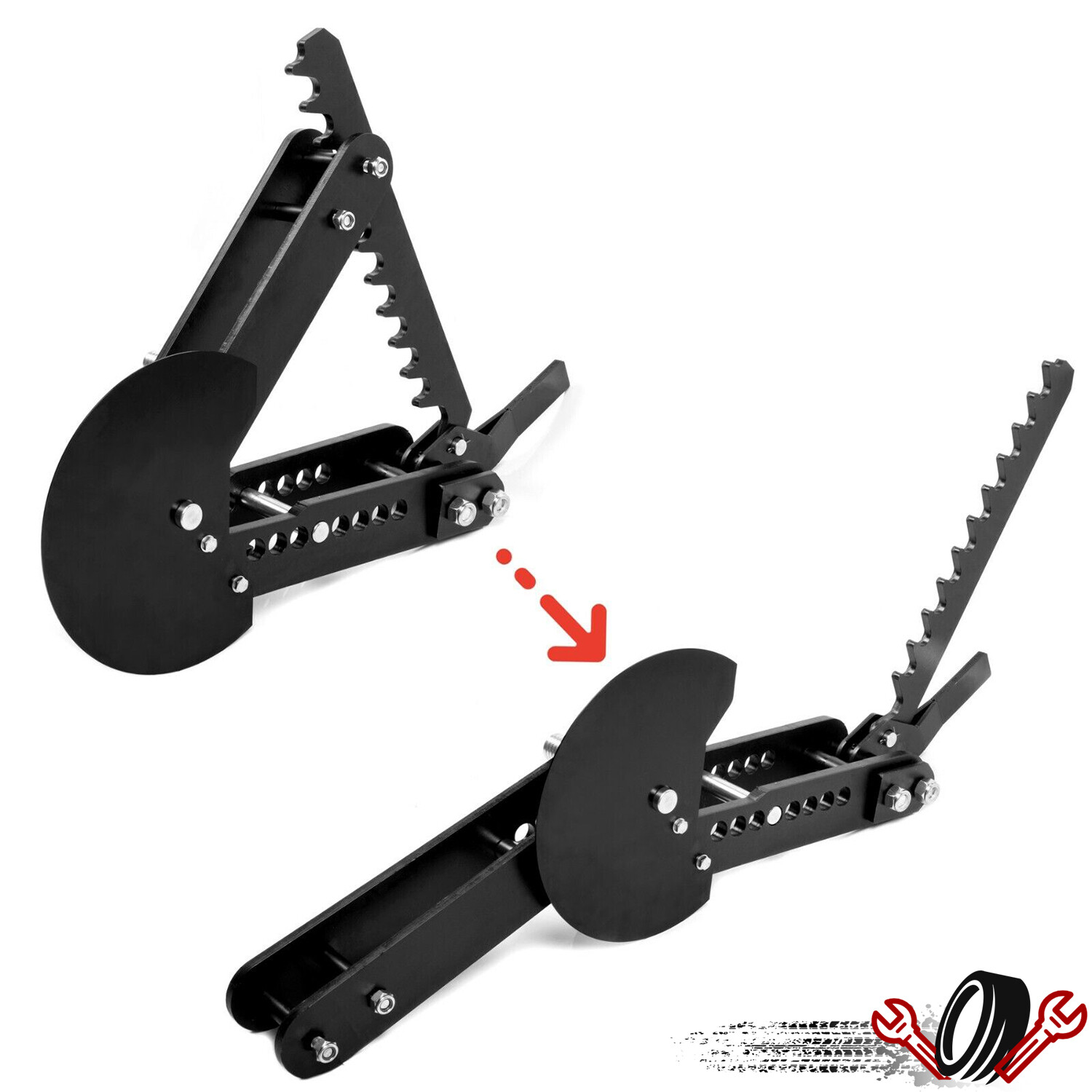 Steel Ratcheting Manual Pipe and Tube Bender -Bends up to 2″ diameter tubing