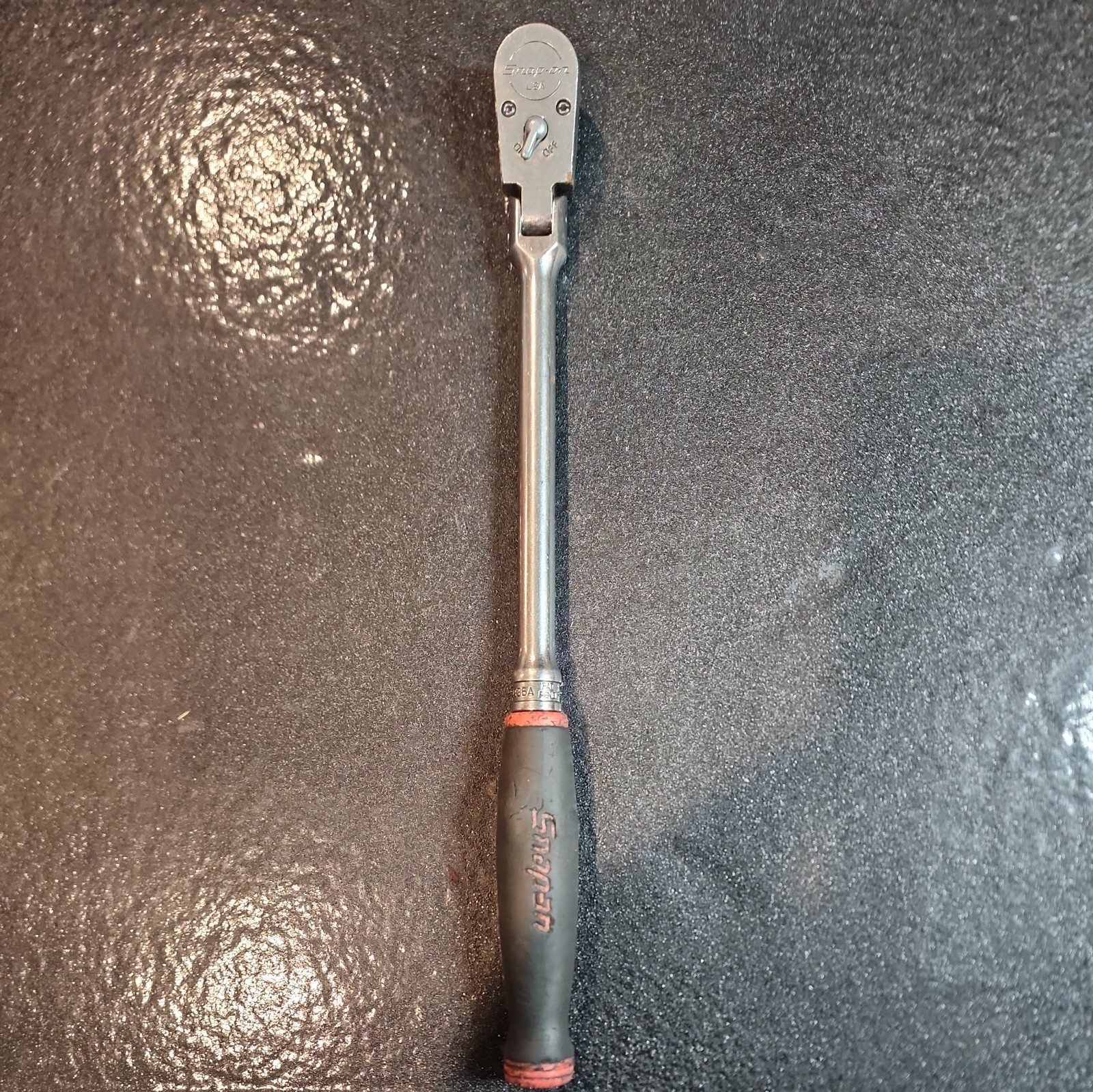 Snap-on FHL936A 3/8″drive Swivel Head Ratchet Wrench Soft Handle USA