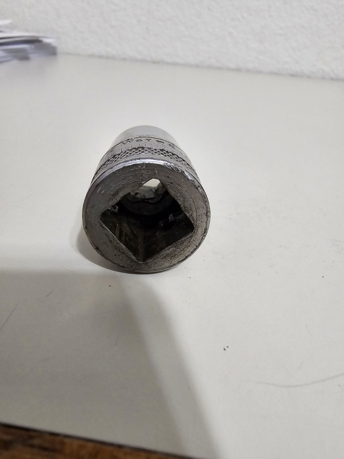 Vintage 9/16″ SK Wayne TOOLS 1/2″ Drive Socket Knurled 40118 S-K 12 Point USA