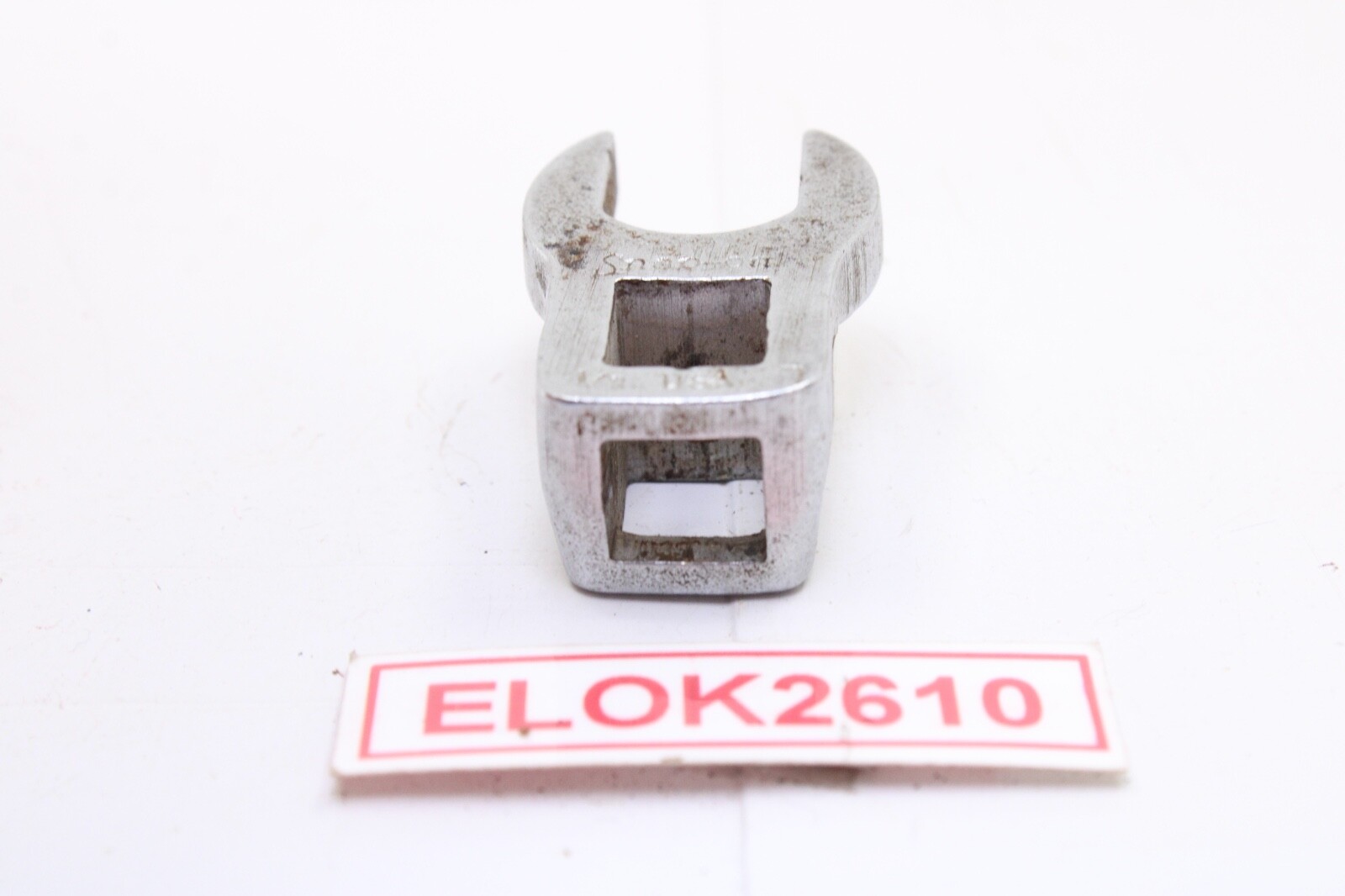 SNAP ON 1/2″ 3/8″ Drive Crowfoot SAE Chrome 2-Way Mount-Side Or Bottom USA