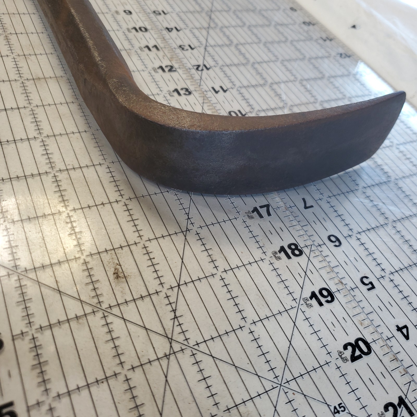 Vintage FAIRMOUNT 1045 Curved Auto Body Repair Spoon Dolly 3 Pounds
