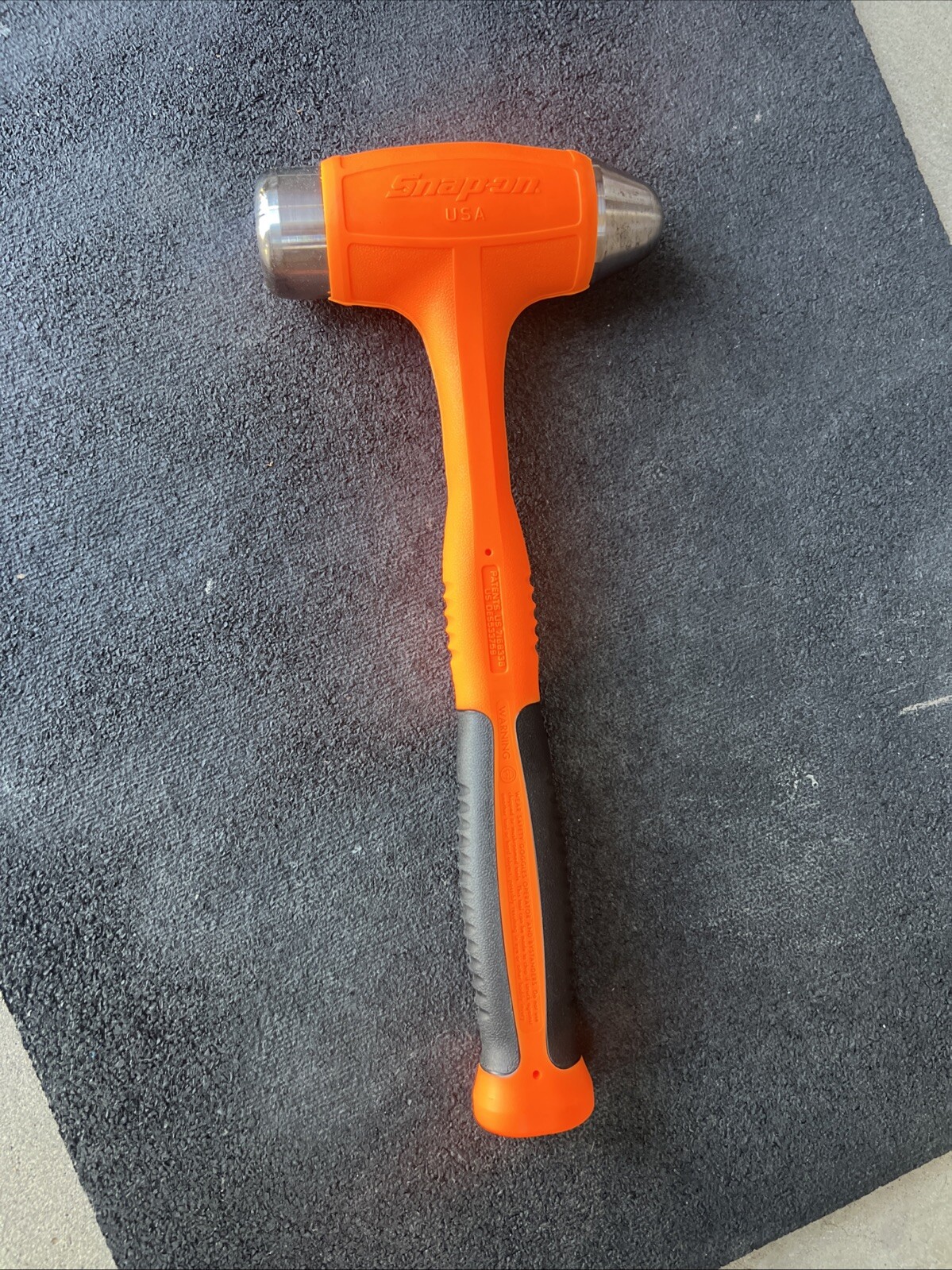 For Snap-on Tools NEW ORANGE 32oz/900g Soft Grip Dead Blow Hammer HBBD32O