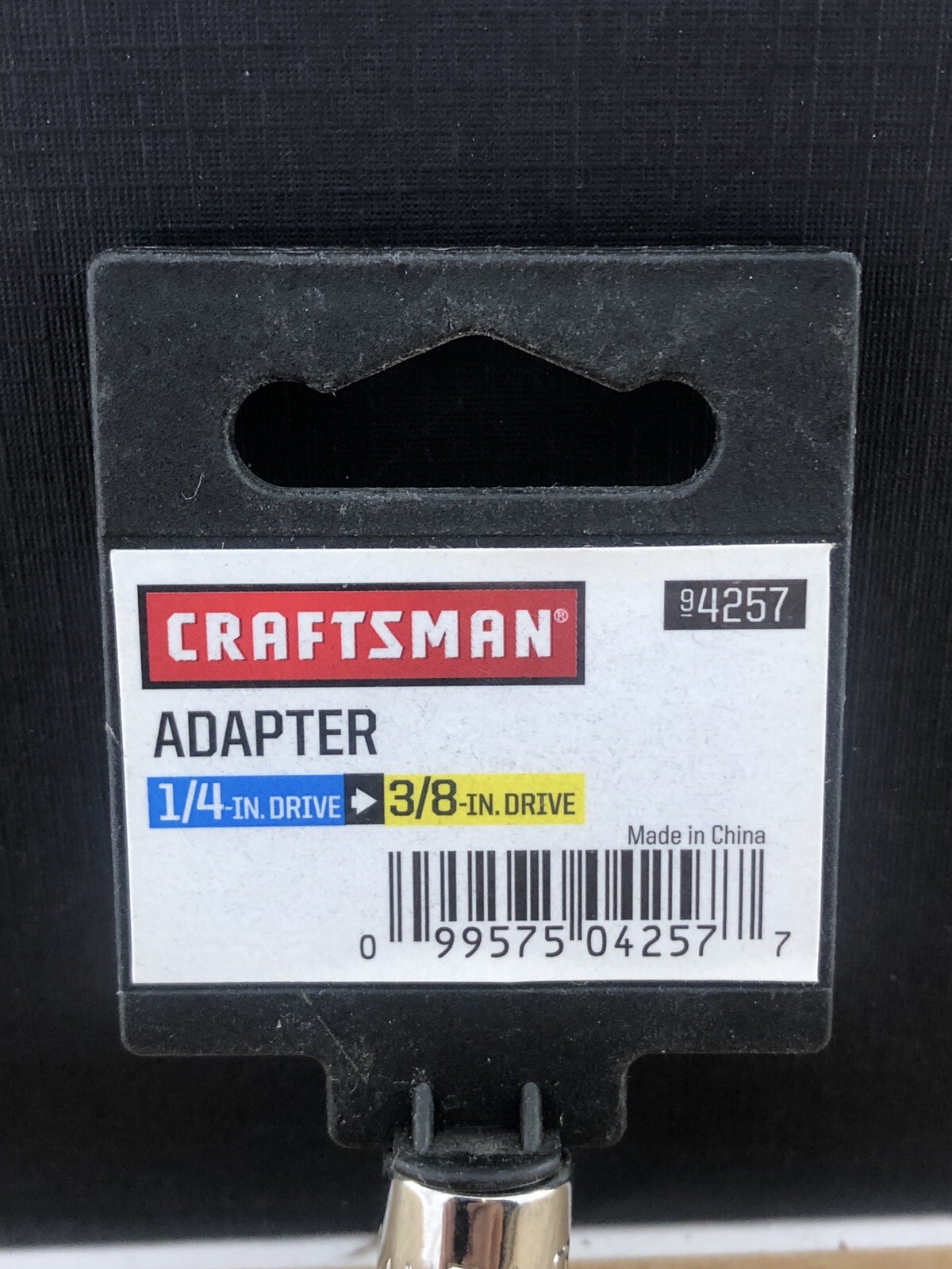 Craftsman Adapter #4257 1/4” To 3/8” Drive COMB SHIP $1 PER MULT