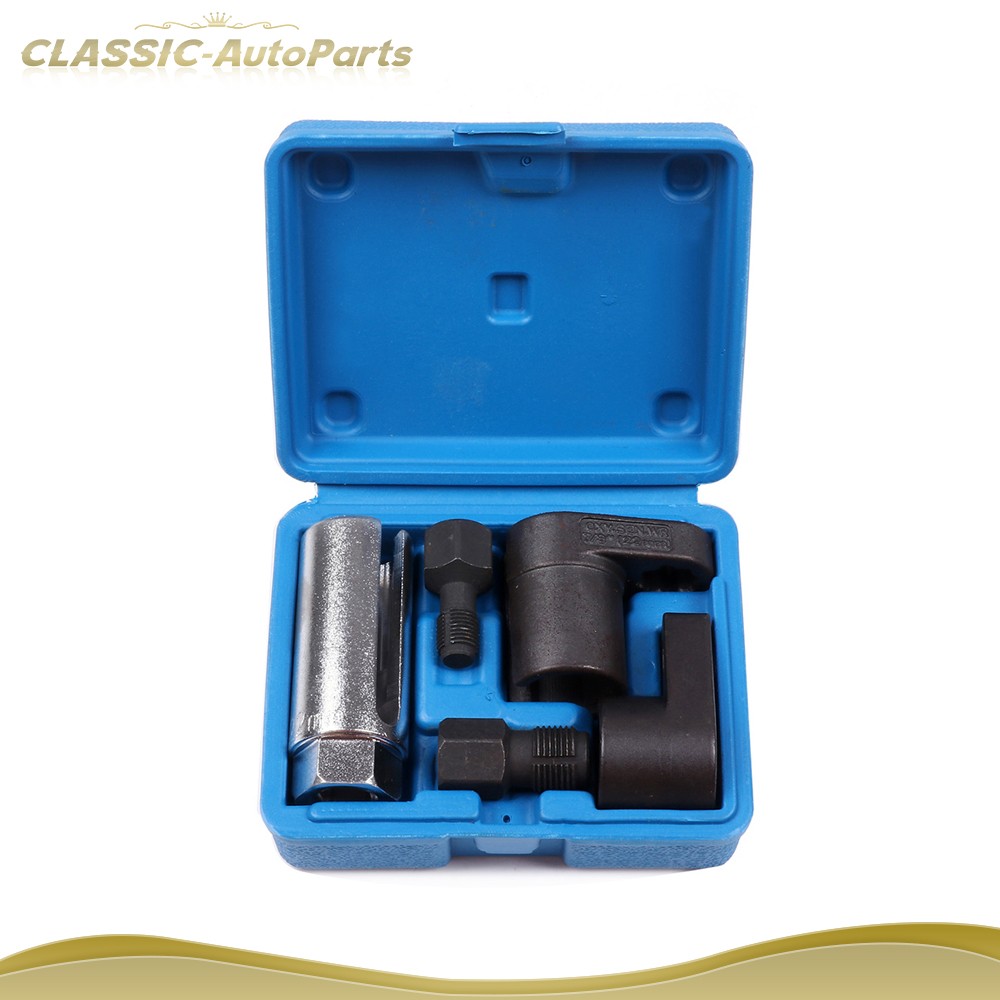 INSTALL OFFSET WRENCH TOOLS VACUUM M12 M18 OXYGEN SENSOR SOCKET O2 THREAD CHASER