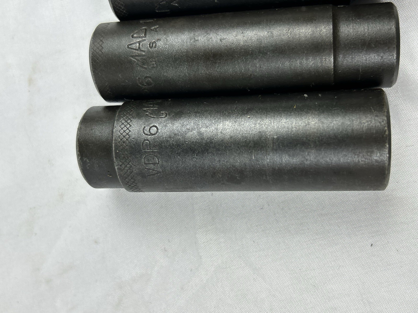 5 Pcs MAC VDP6 1/2″ Drive 6pt Deep Metric Sockets 10mm,11mm,13mm15mm,18mm