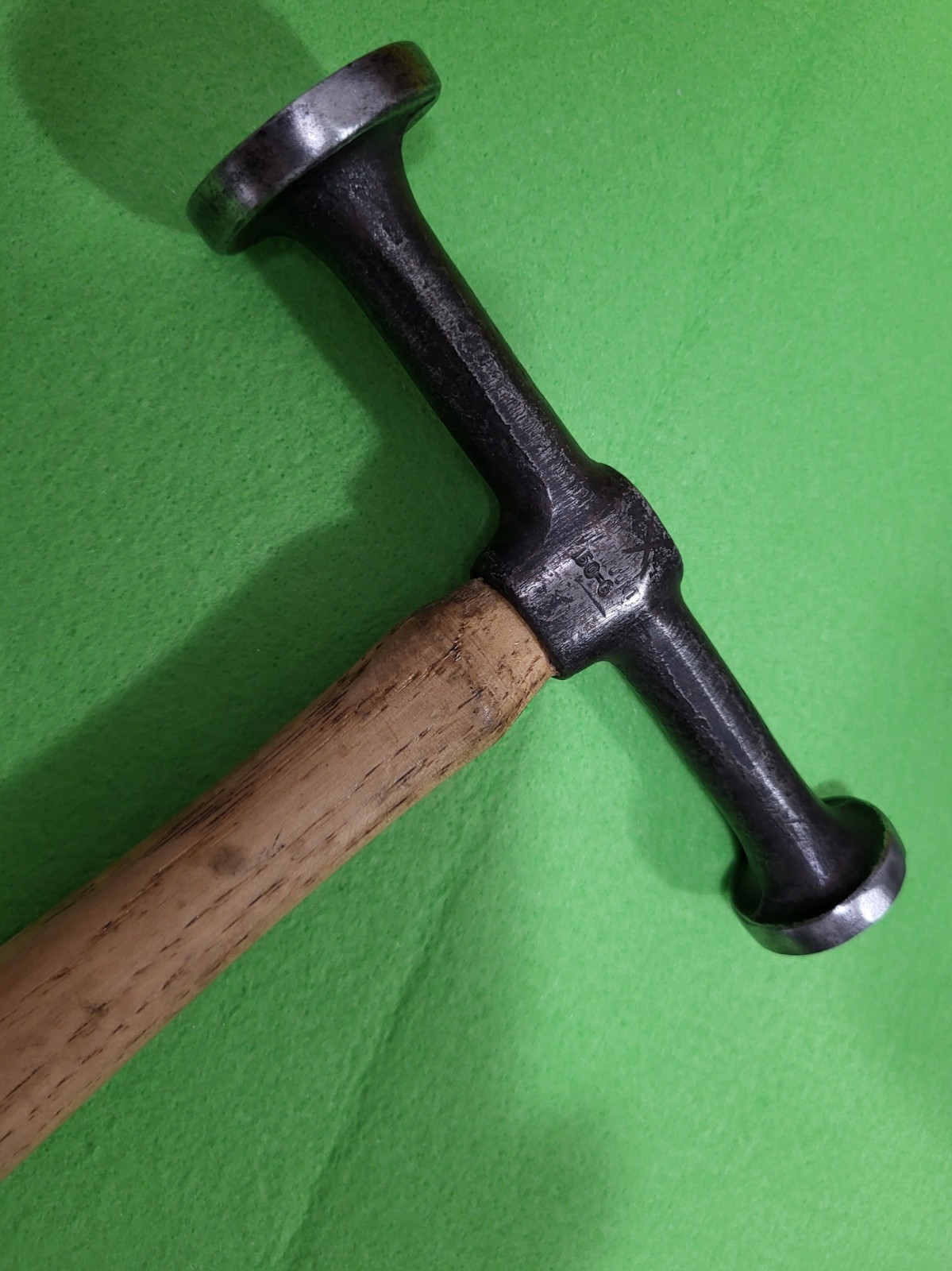 Fairmount Auto Body Hammer #150-G Wood Handle w/ Mac Tools H12A Vintage