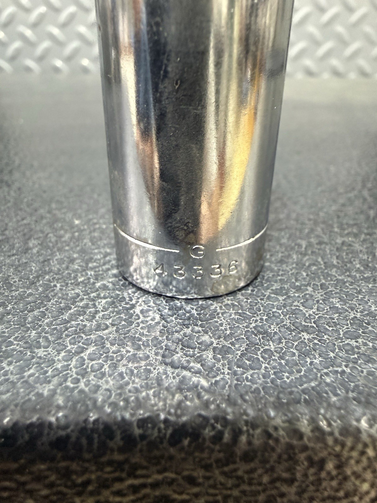 Vtg 11/16″ Craftsman G-Series PN 43336 – 3/8″ Drive 6-Point Deep Socket USA Made
