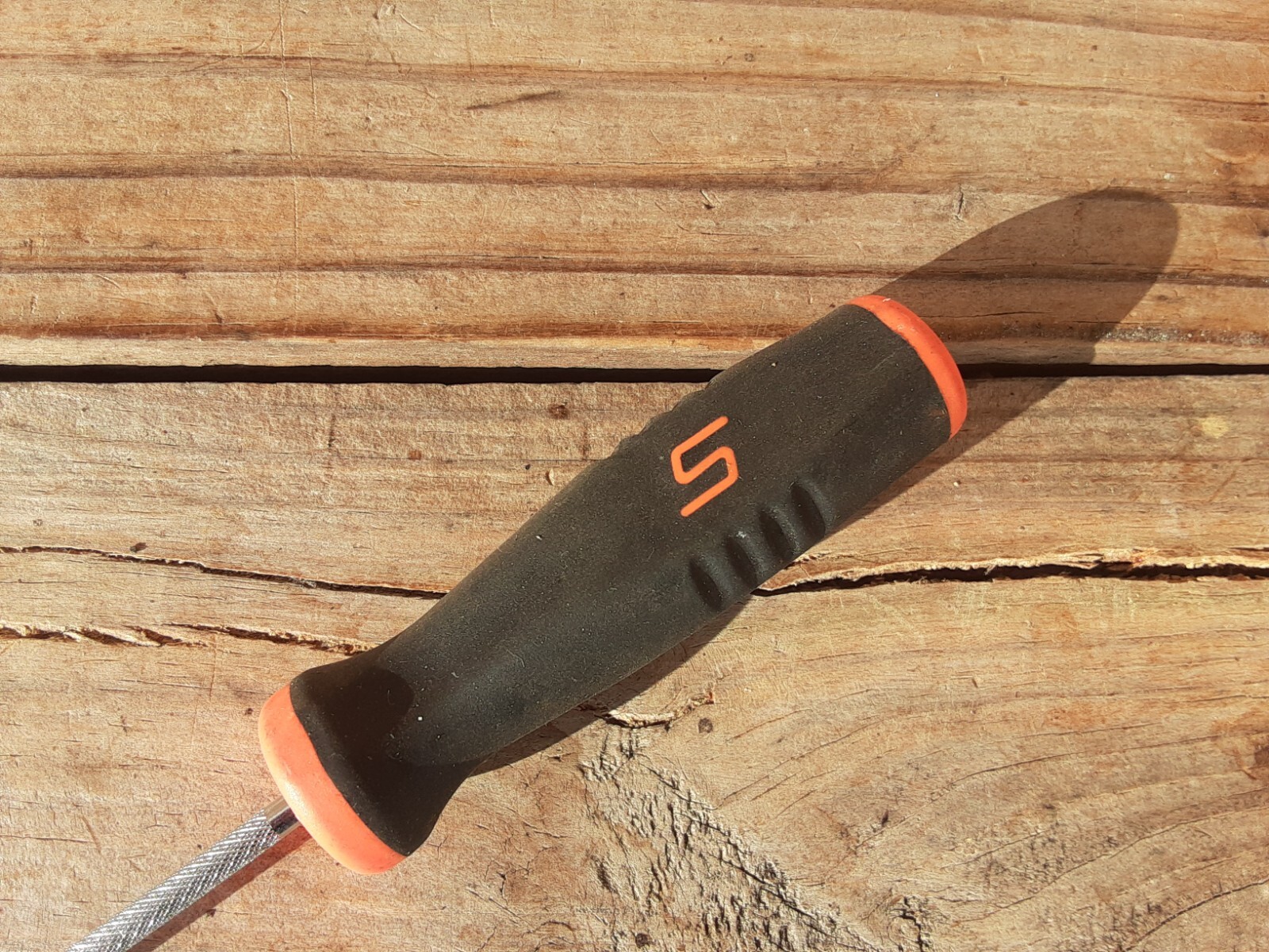 SNAP ON SGDP300 BLACK ORANGE SOFT GRIP HANDLE #0 PHILLIPS MINI SCREWDRIVER SGDP